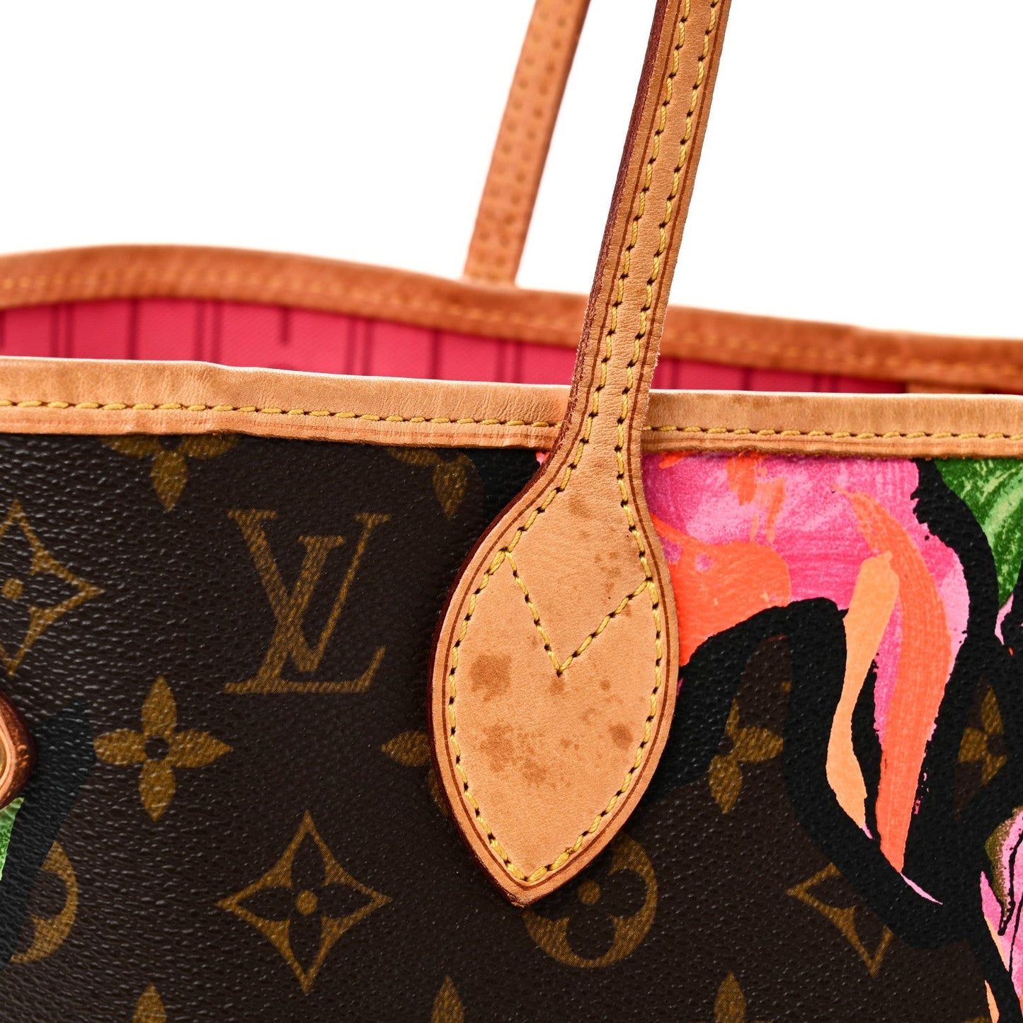 Monogram Roses Neverfull MM
