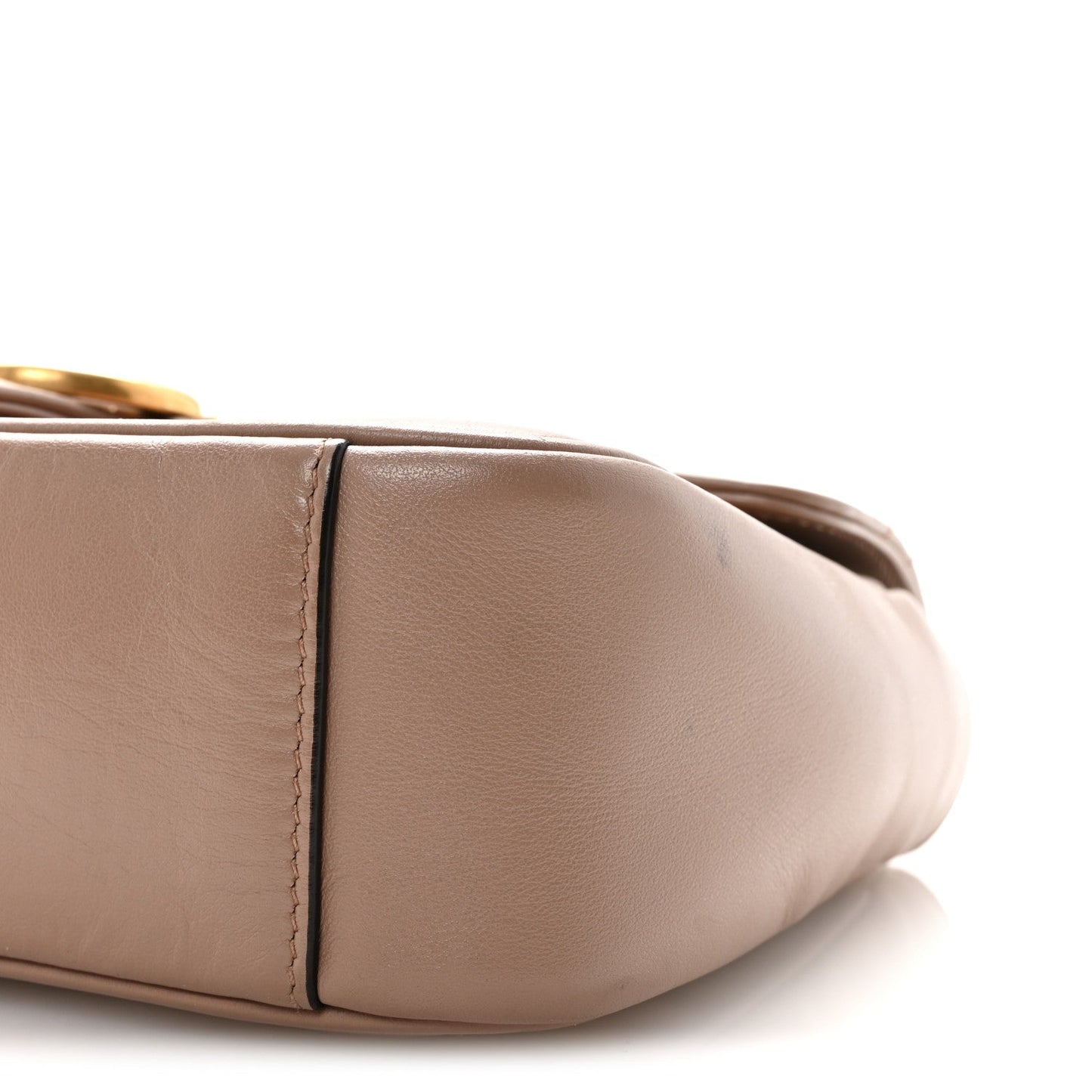 Calfskin Matelasse Small GG Marmont Shoulder Bag Porcelain Rose