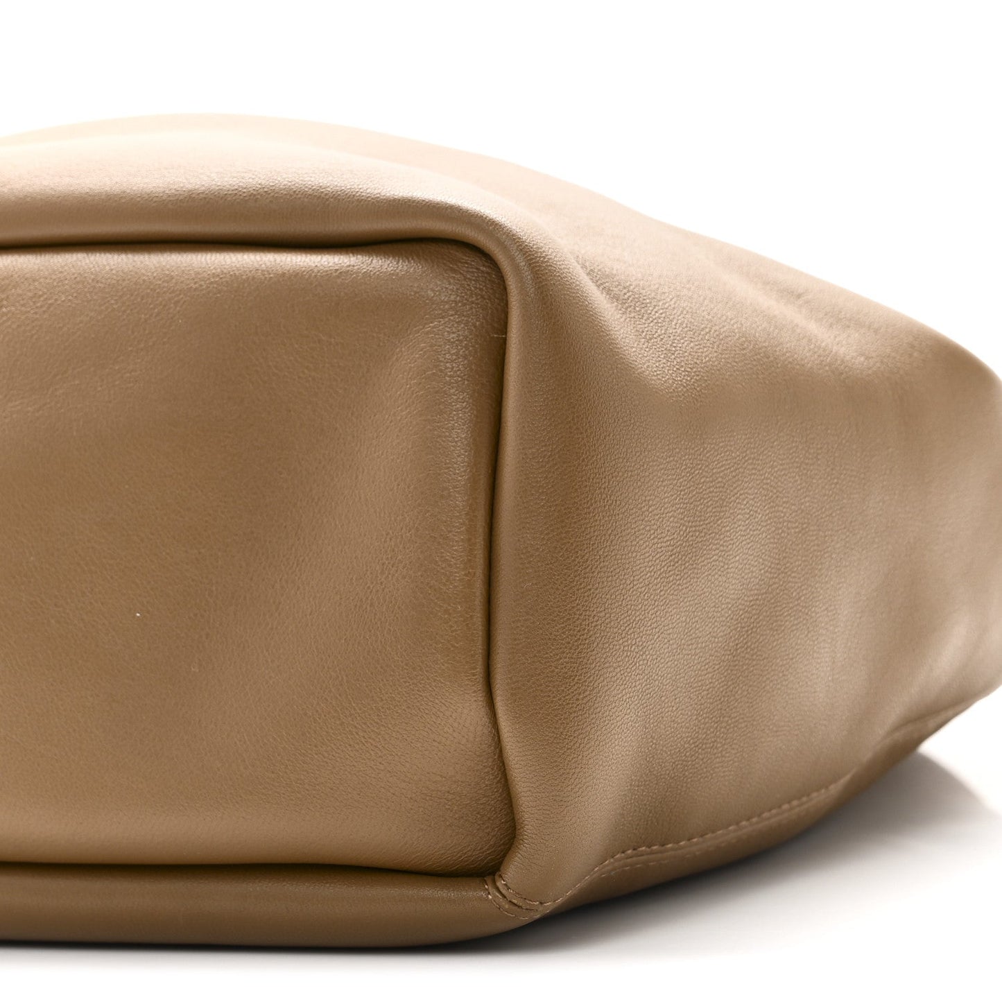 Nappa Small Squeeze Bag Oak