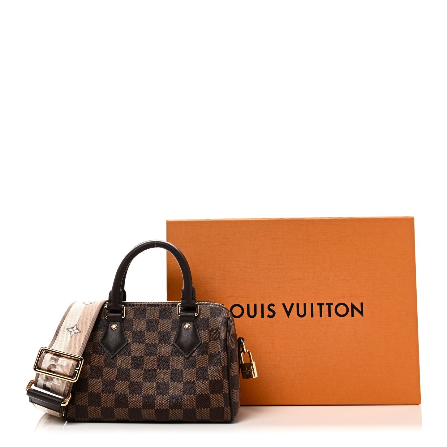 Damier Ebene Speedy Bandouliere 20