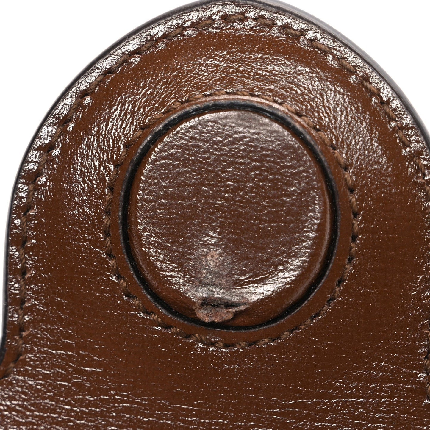 GG Supreme Monogram Mini Horsebit 1955 Crossbody Bag Beige Brown Sugar