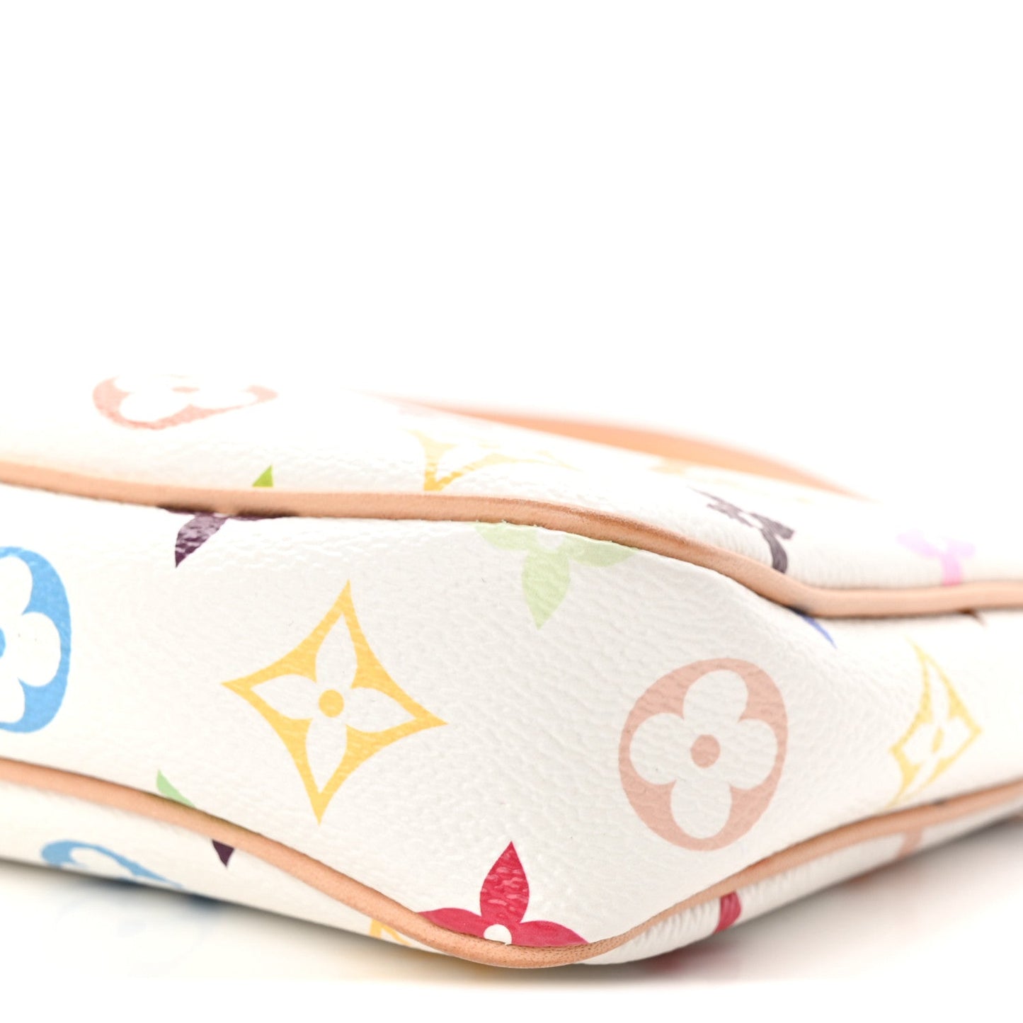 LV X TM Monogram Multicolor Pochette Accessories White
