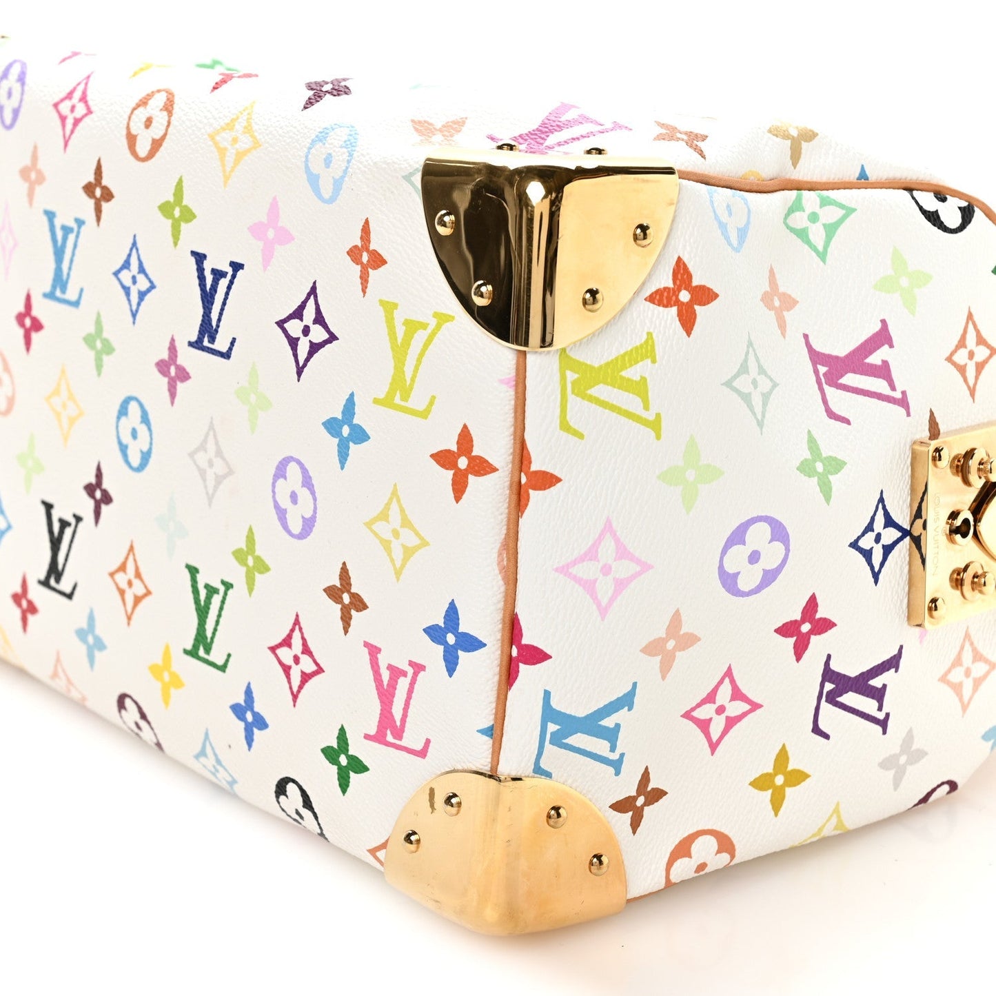 Monogram Multicolor Speedy 30 White
