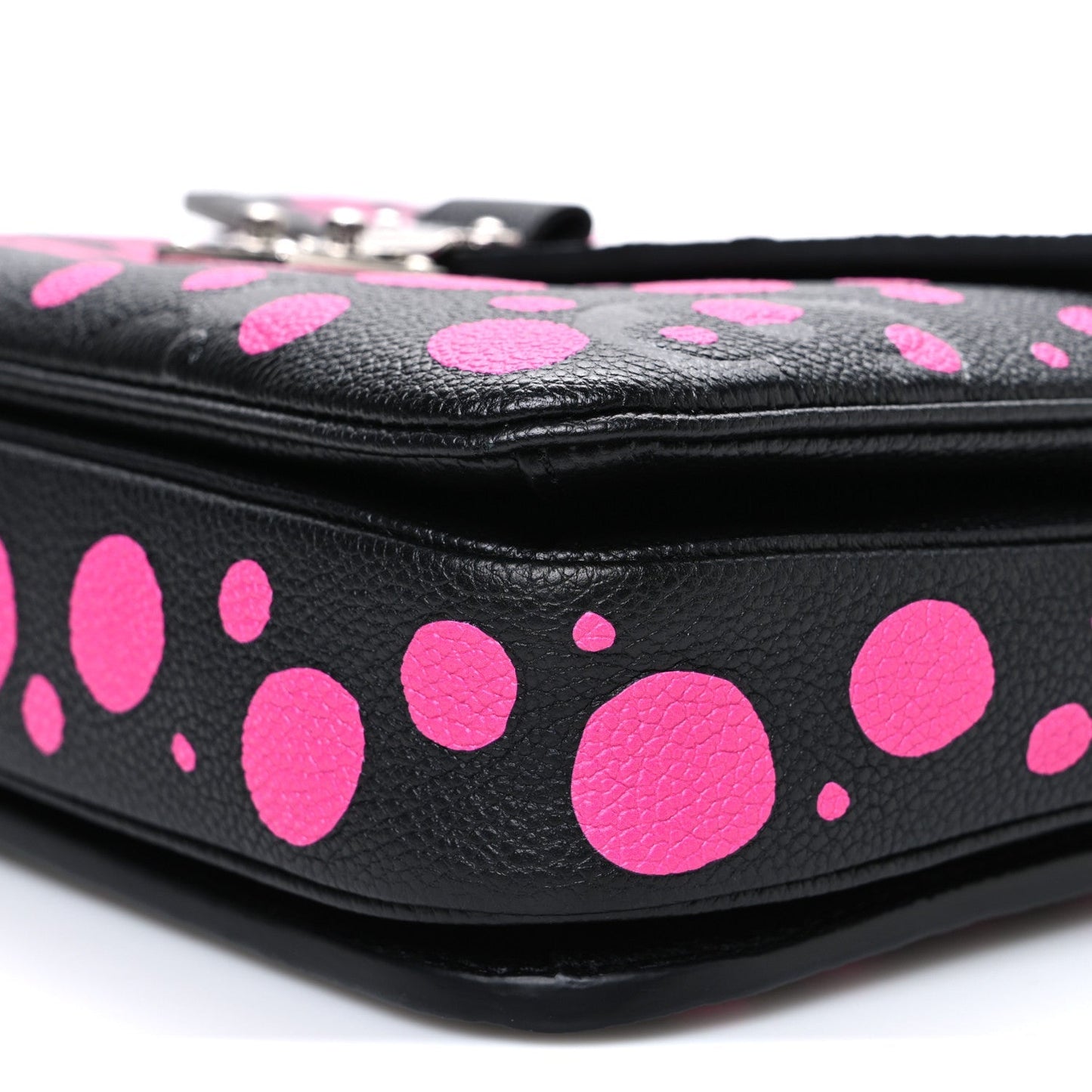 LV x YK Empreinte Monogram Giant Pochette Metis Black Fuchsia