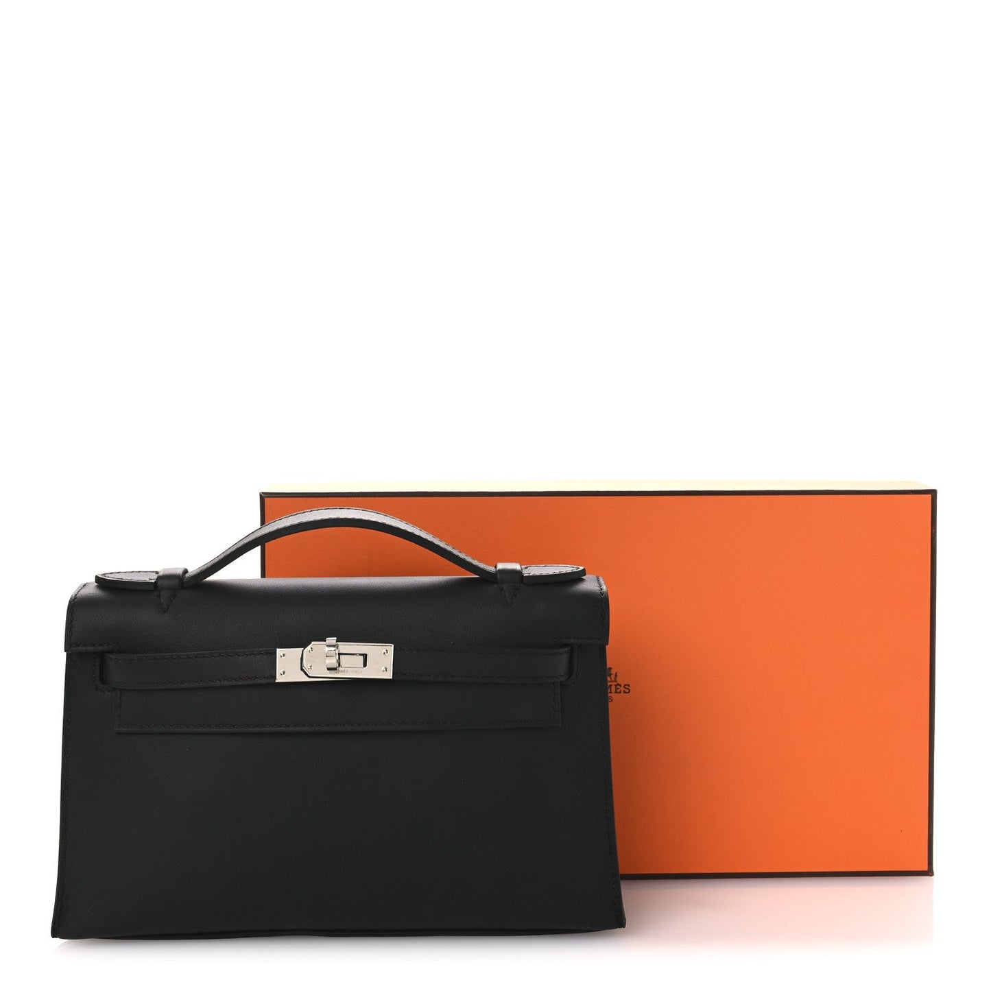 Swift Kelly Pochette Clutch Black