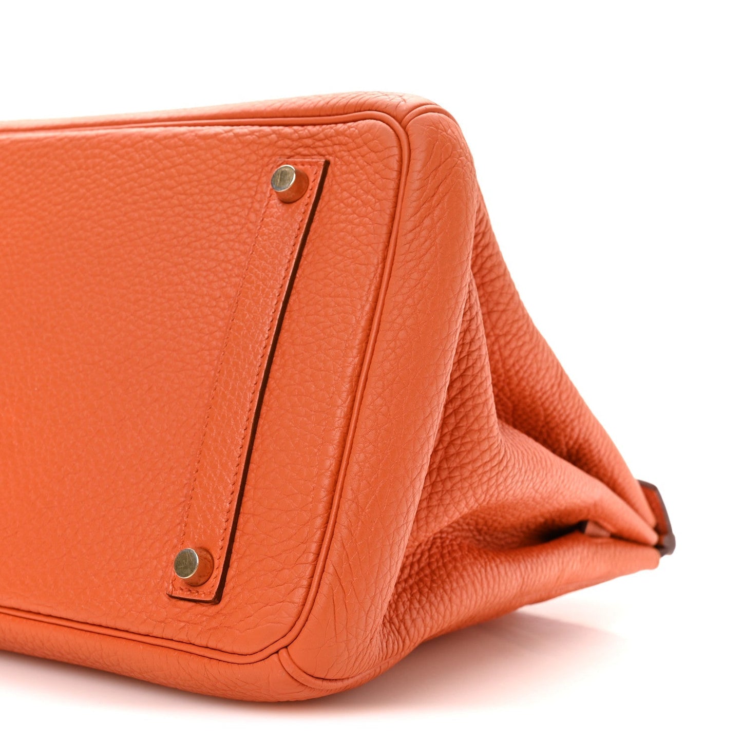 Togo Birkin 35 Orange