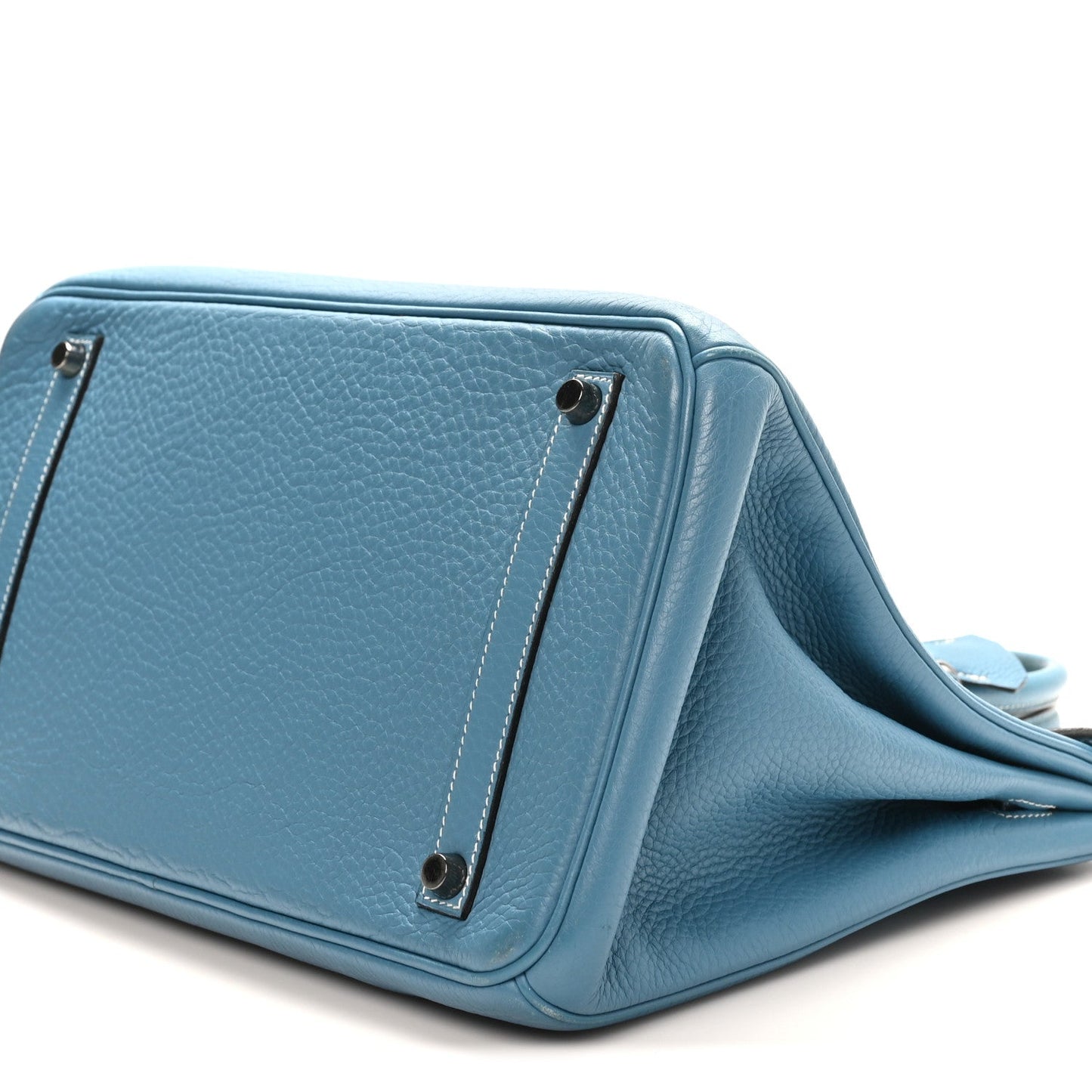 Taurillon Clemence Birkin 35 Blue Jean