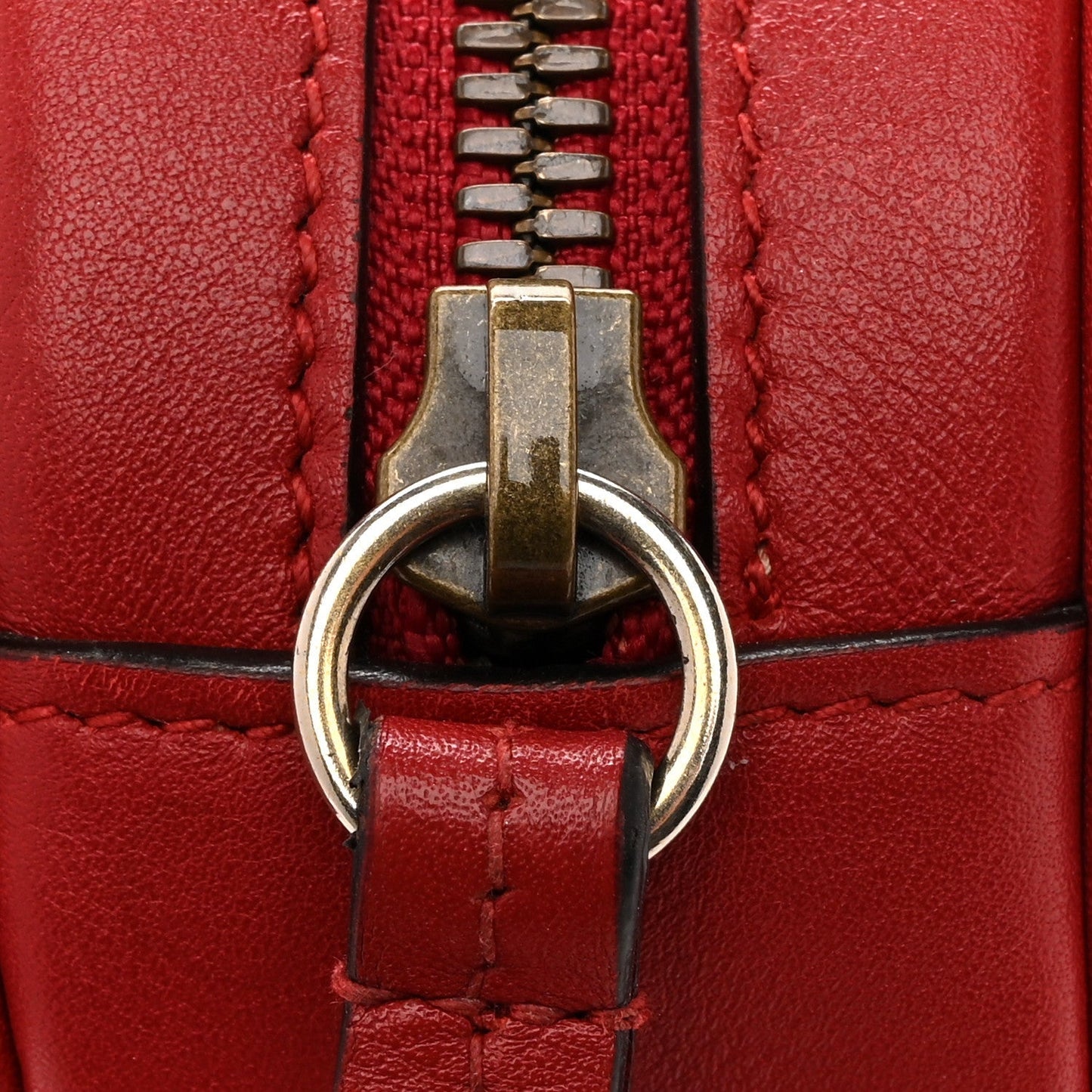 Calfskin Matelasse GG Marmont Belt Bag 85 34 Hibiscus Red