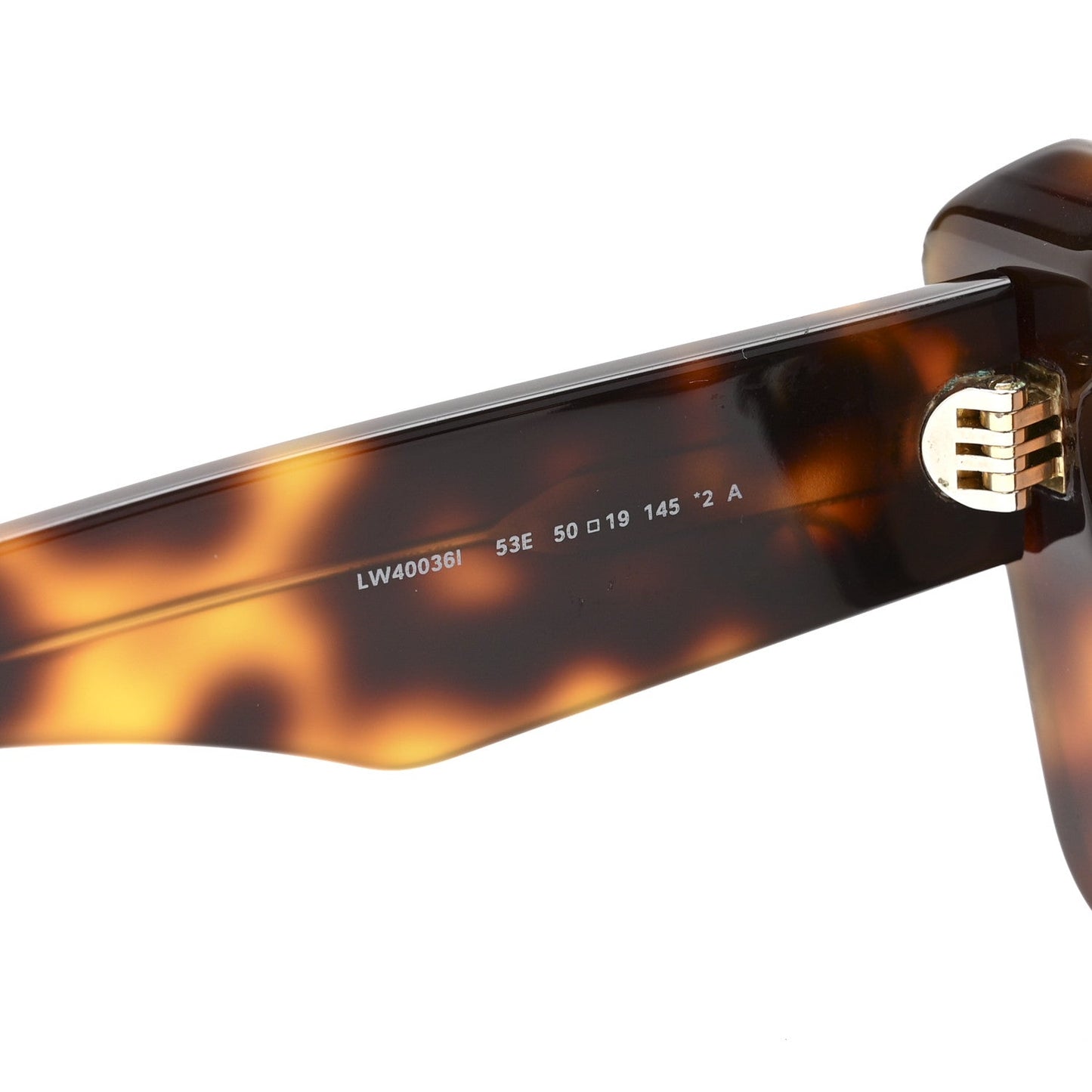 Acetate Cat Eye Sunglasses LW40036I Tortoise