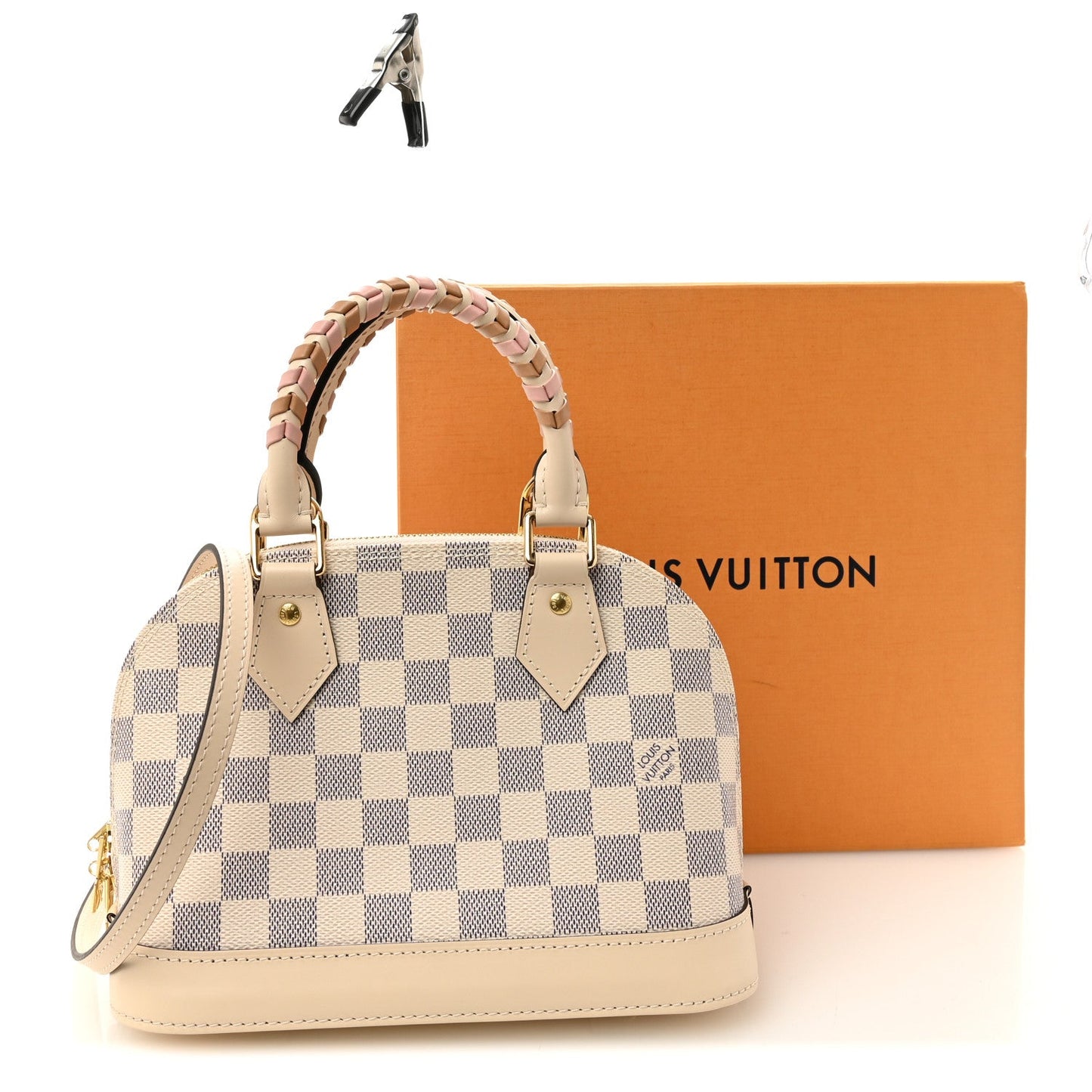 Damier Azur Braided Alma BB
