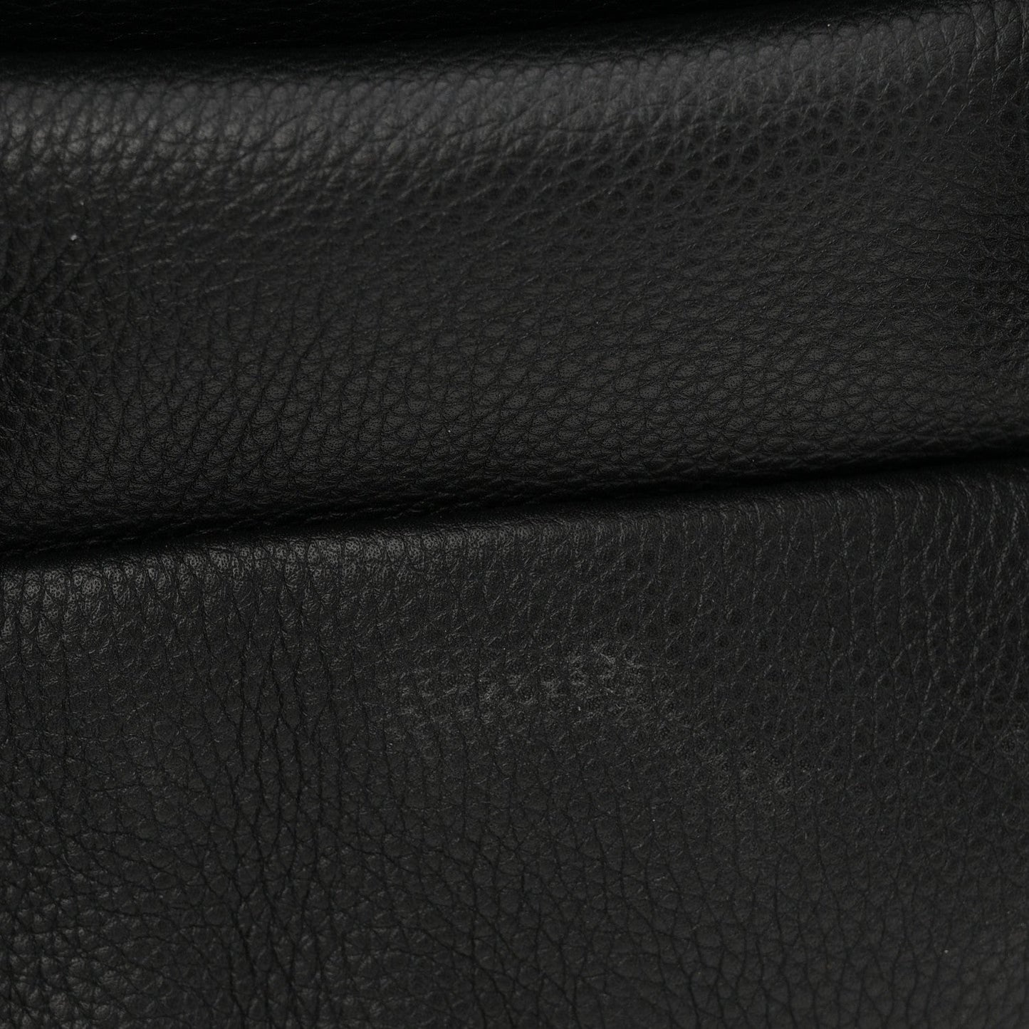 Soft Grained Calfskin XS Military Messenger Bag Black
