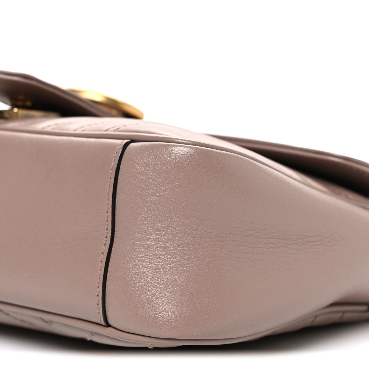Calfskin Matelasse Small GG Marmont Shoulder Bag Porcelain Rose