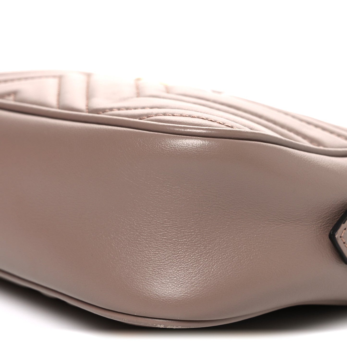 Calfskin Matelasse Small GG Marmont Chain Shoulder Bag Porcelain Rose