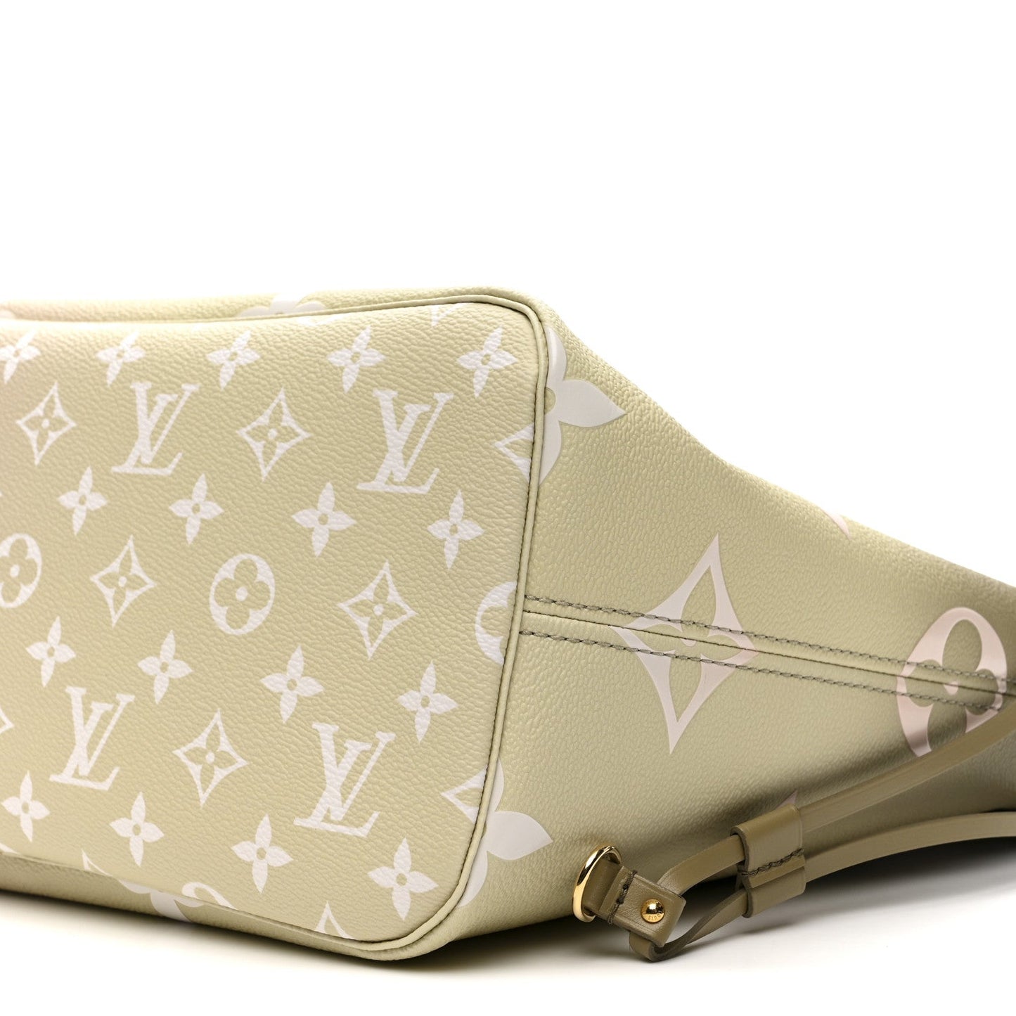 Monogram Giant Spring In The City Neverfull MM Sunset Kaki
