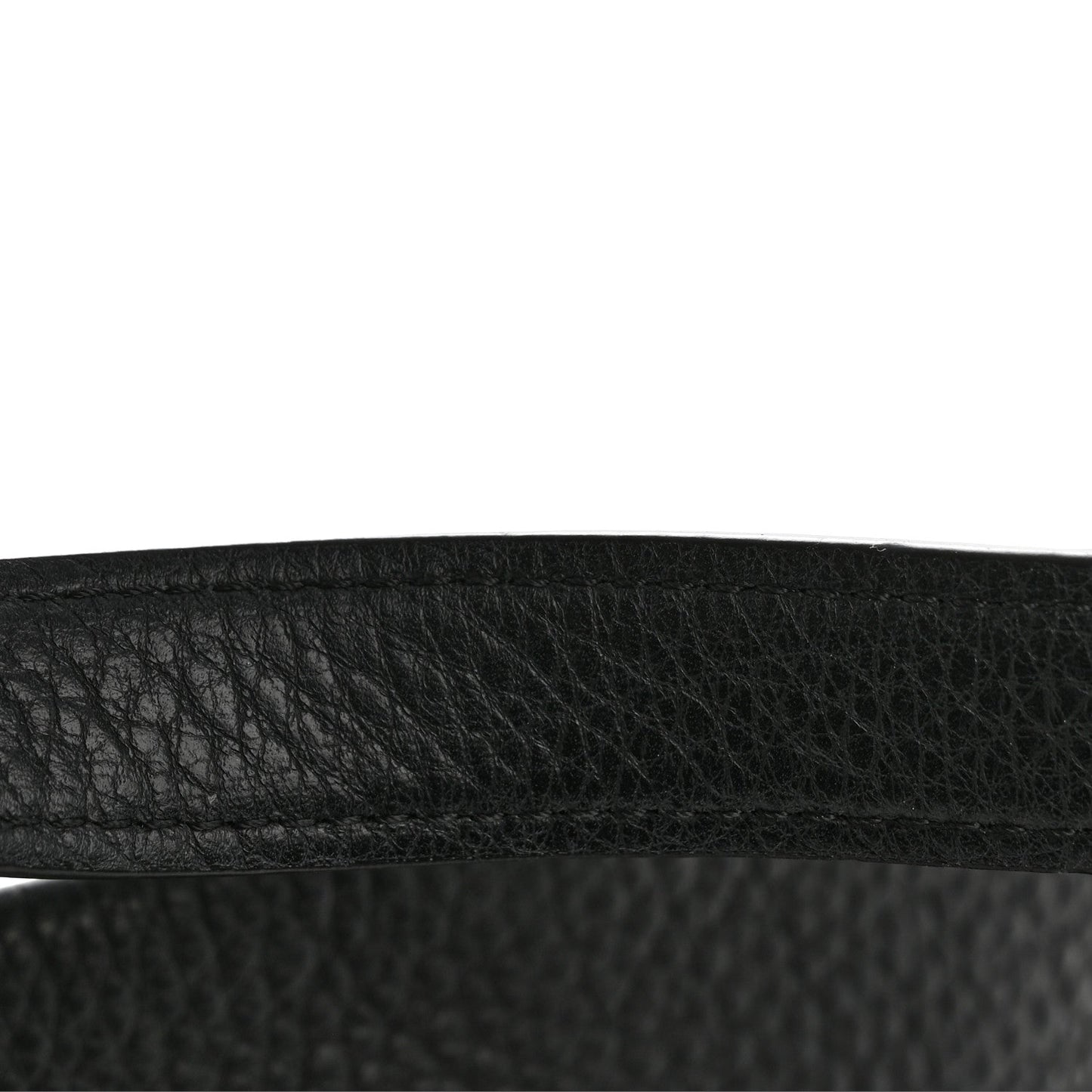 Grained Calfskin Medium N/S Park Tote Black