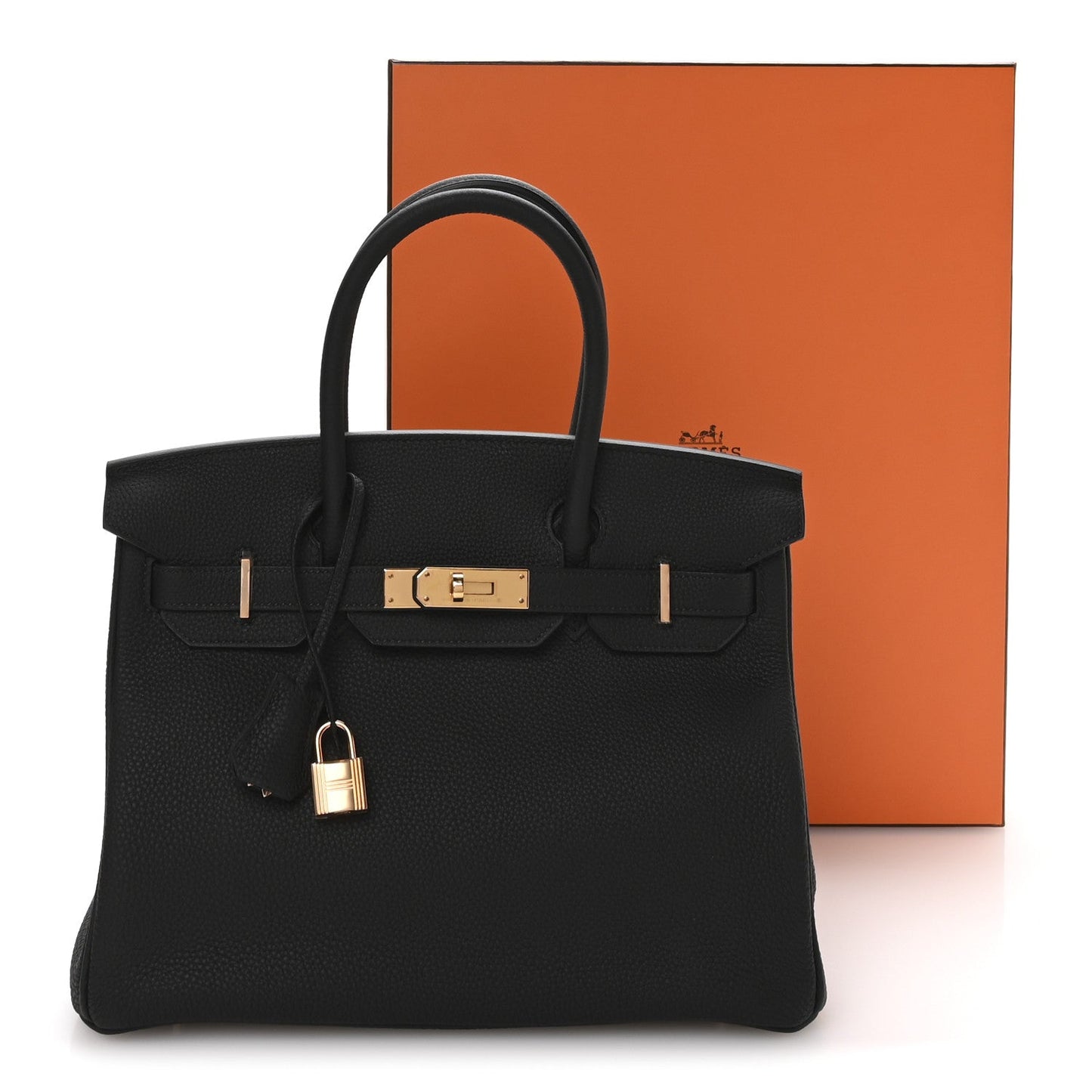 Togo Birkin 30 Black