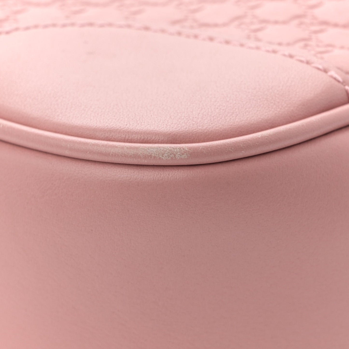 Soft Microguccissima Mini Bree Messenger Bag Soft Pink