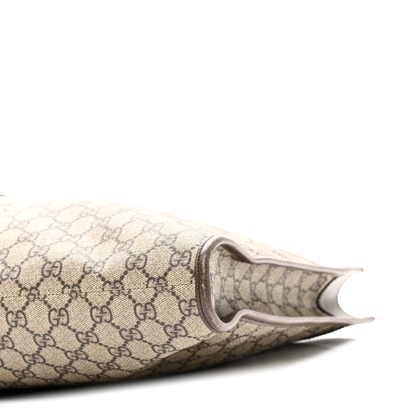 GG Supreme Monogram Large Rajah Chain Tote Beige New Acero