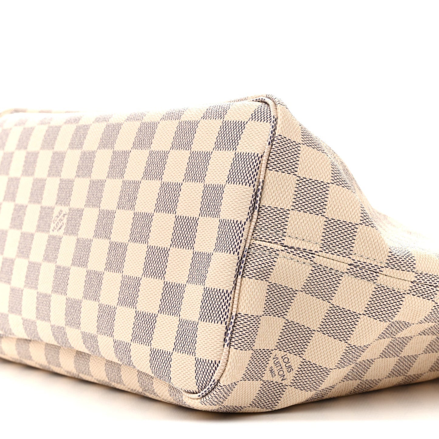 Damier Azur Neo Neverfull MM Rose Ballerine