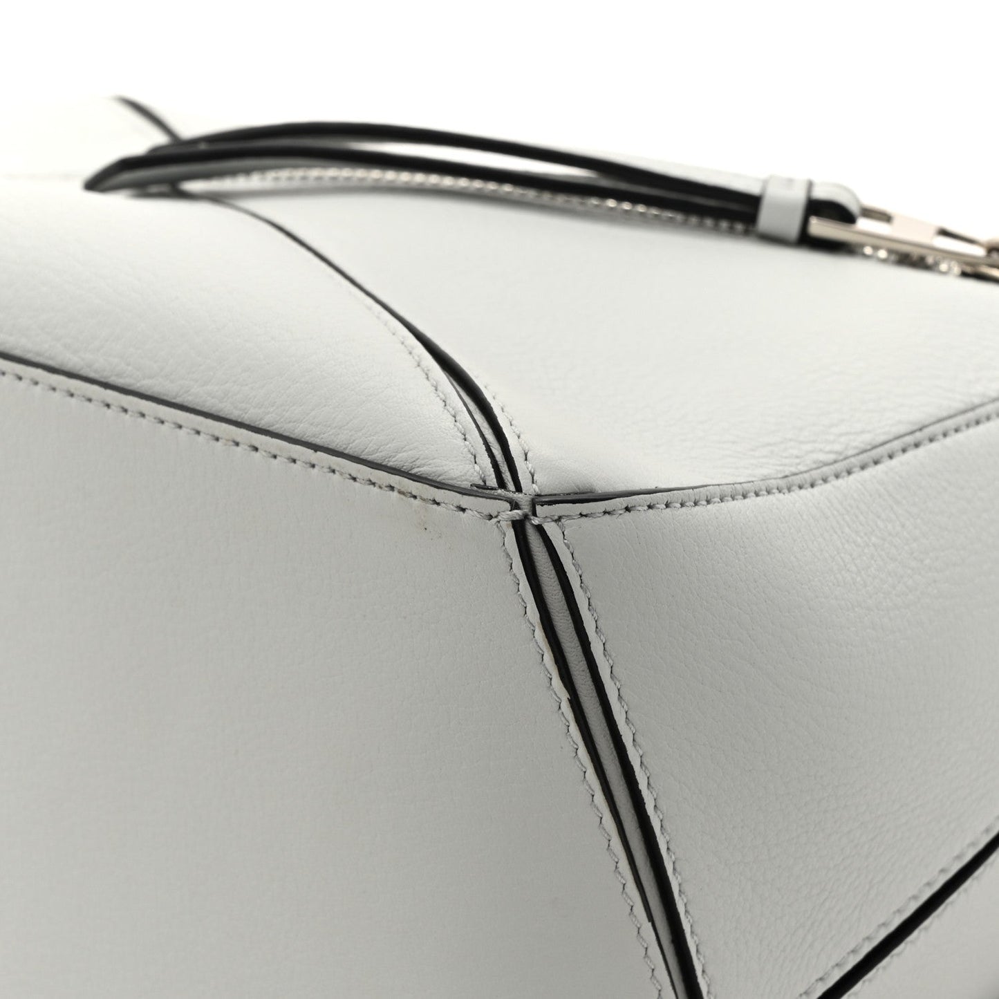 Calfskin Small Puzzle Bag Kaolin