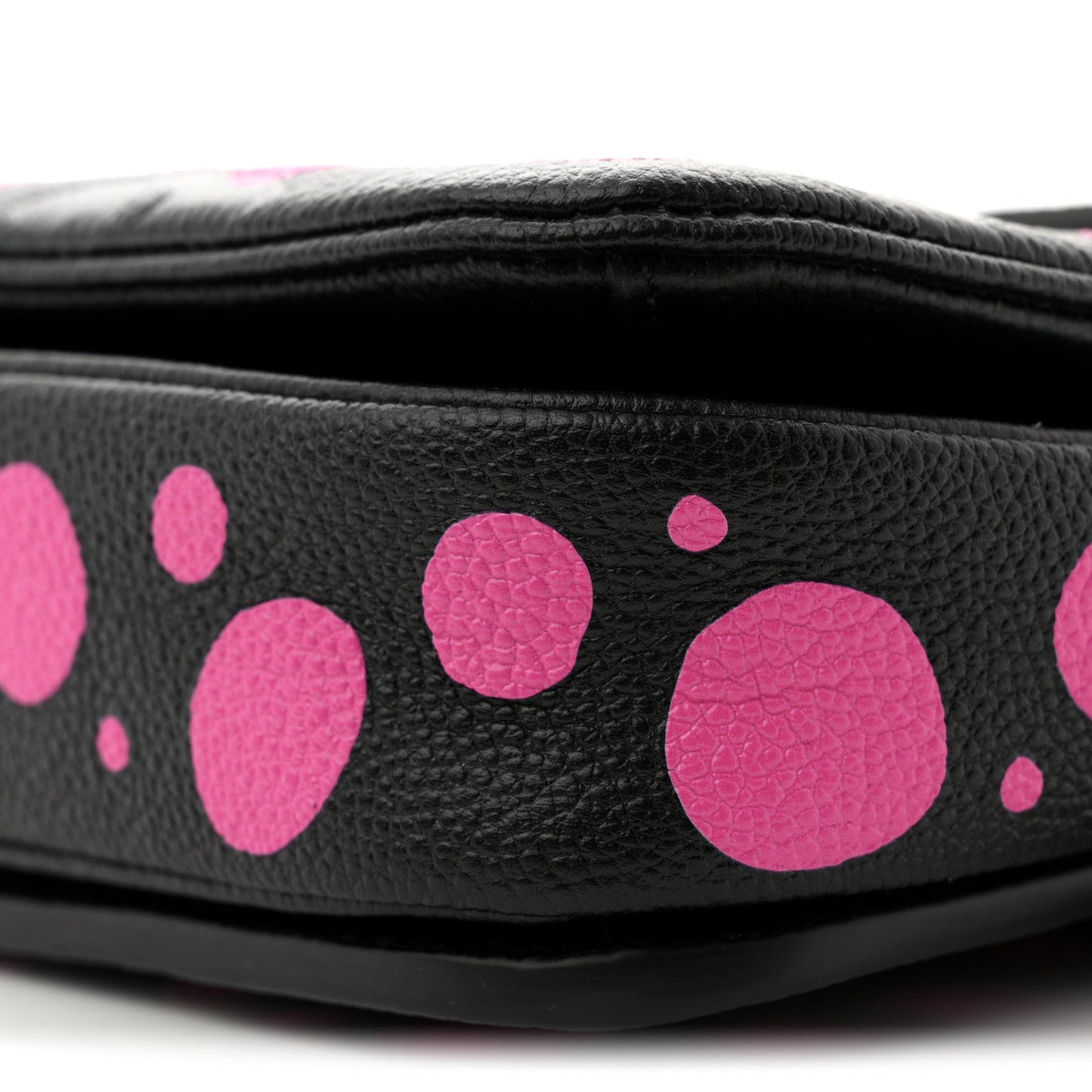 LV x YK Empreinte Monogram Giant Pochette Metis Black Fuchsia