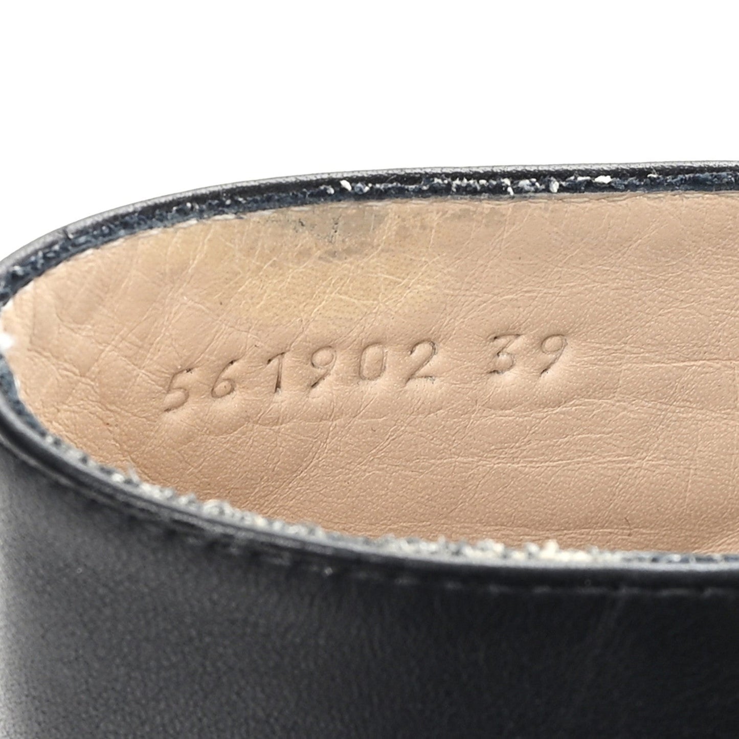 Calfskin Loafer Ankle Boots 39 Black
