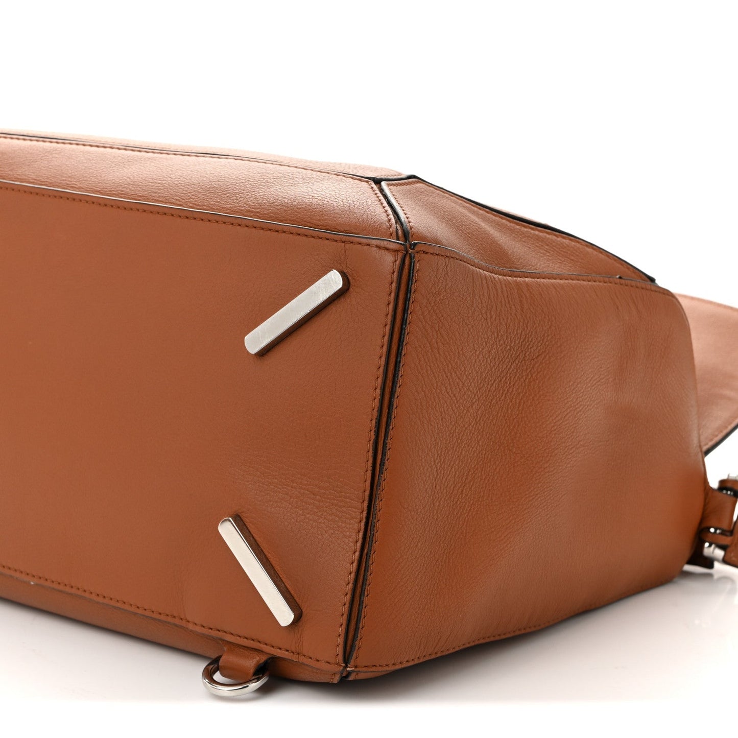 Calfskin Large Puzzle Bag Tan