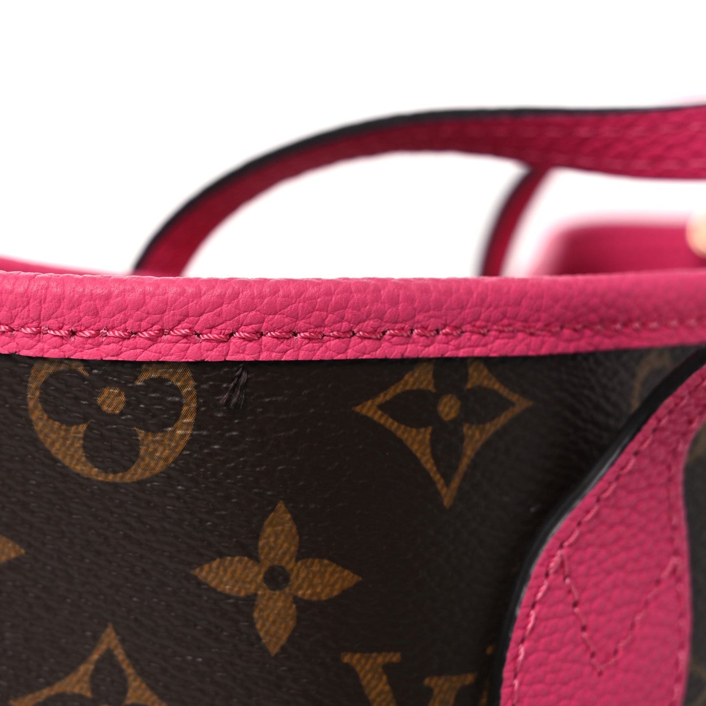 Monogram Neverfull Inside Out Bandouliere BB Rose Pondichery