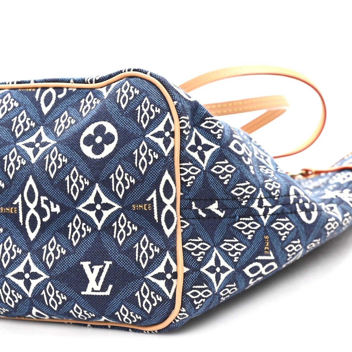 Jacquard Since 1854 Neverfull MM Blue