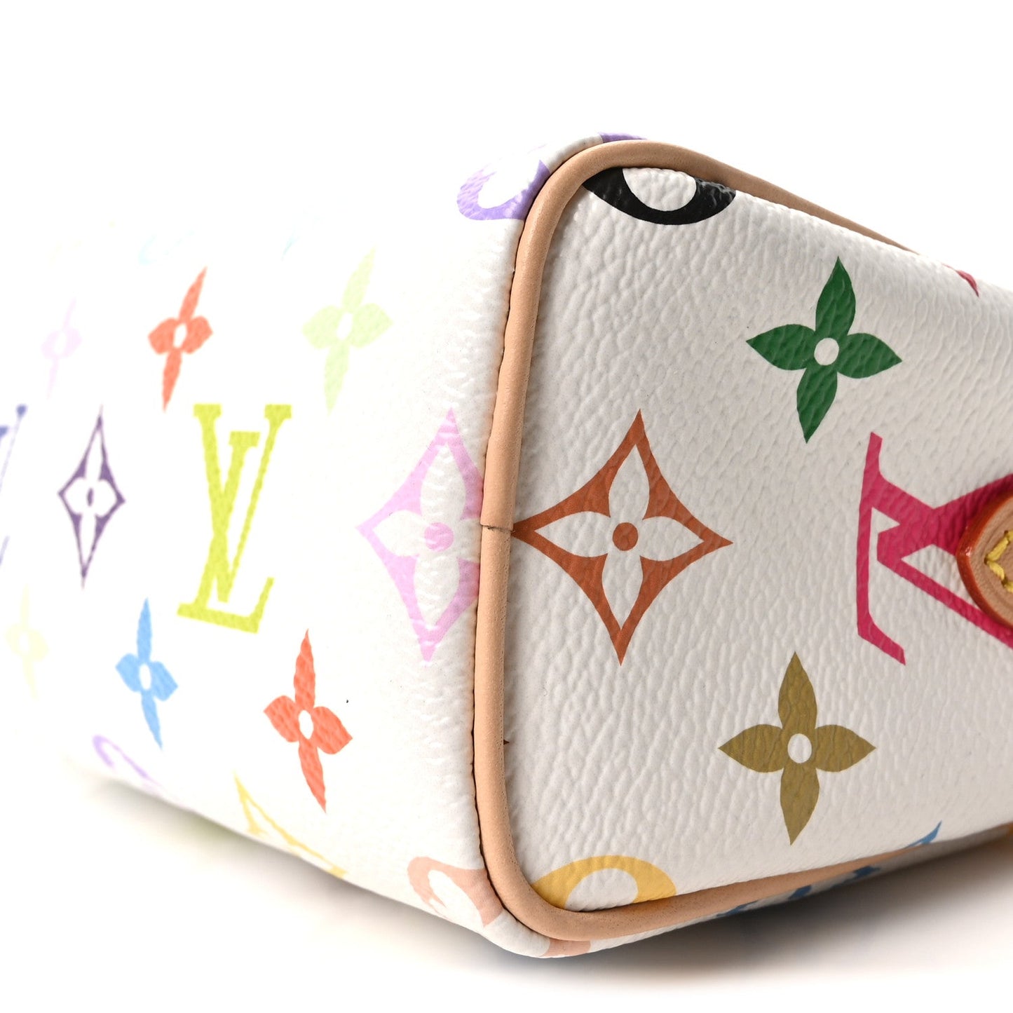 LV X TM Monogram Multicolor Nano Speedy White