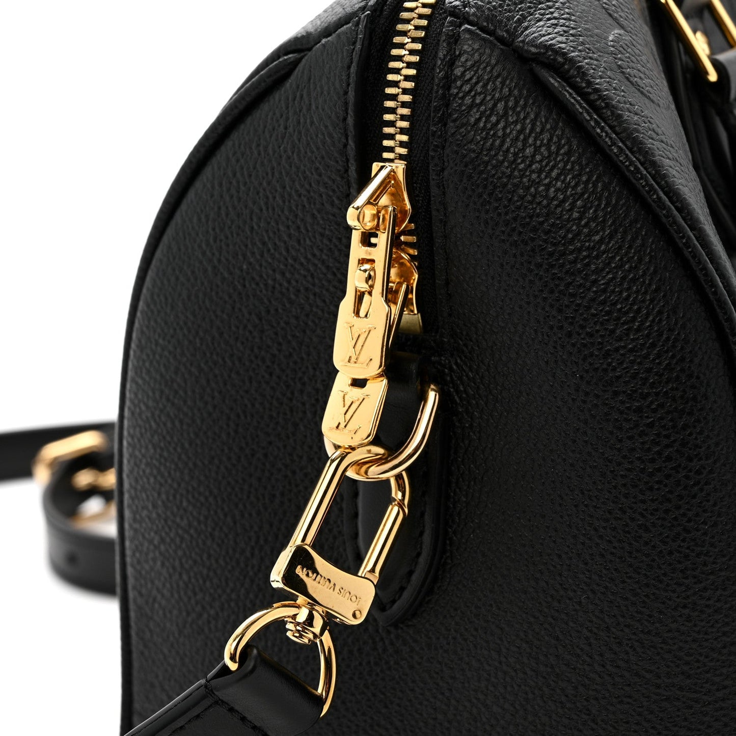 Empreinte Monogram Giant Speedy Bandouliere 25 Black