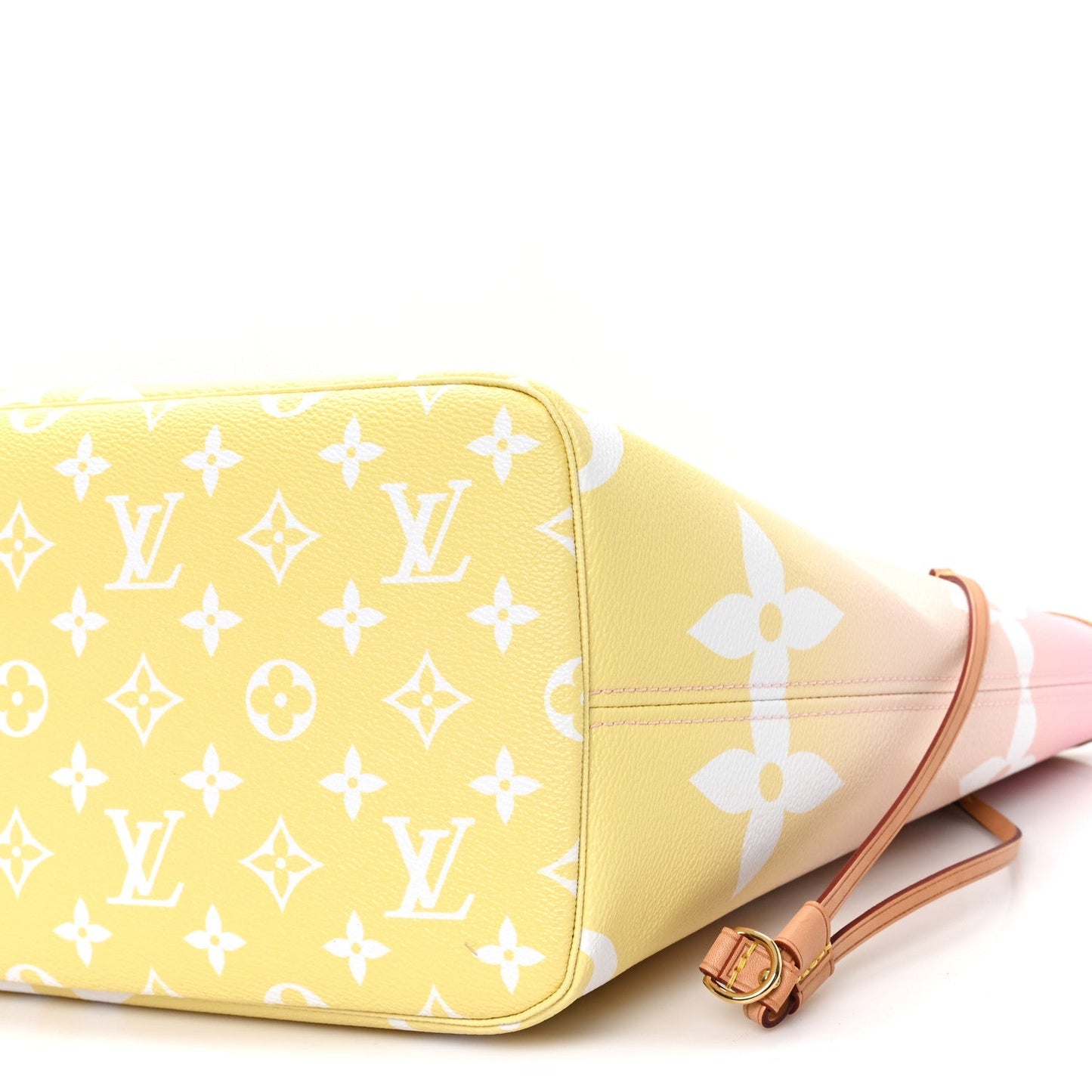 Monogram Giant By The Pool Neverfull MM Light Pink