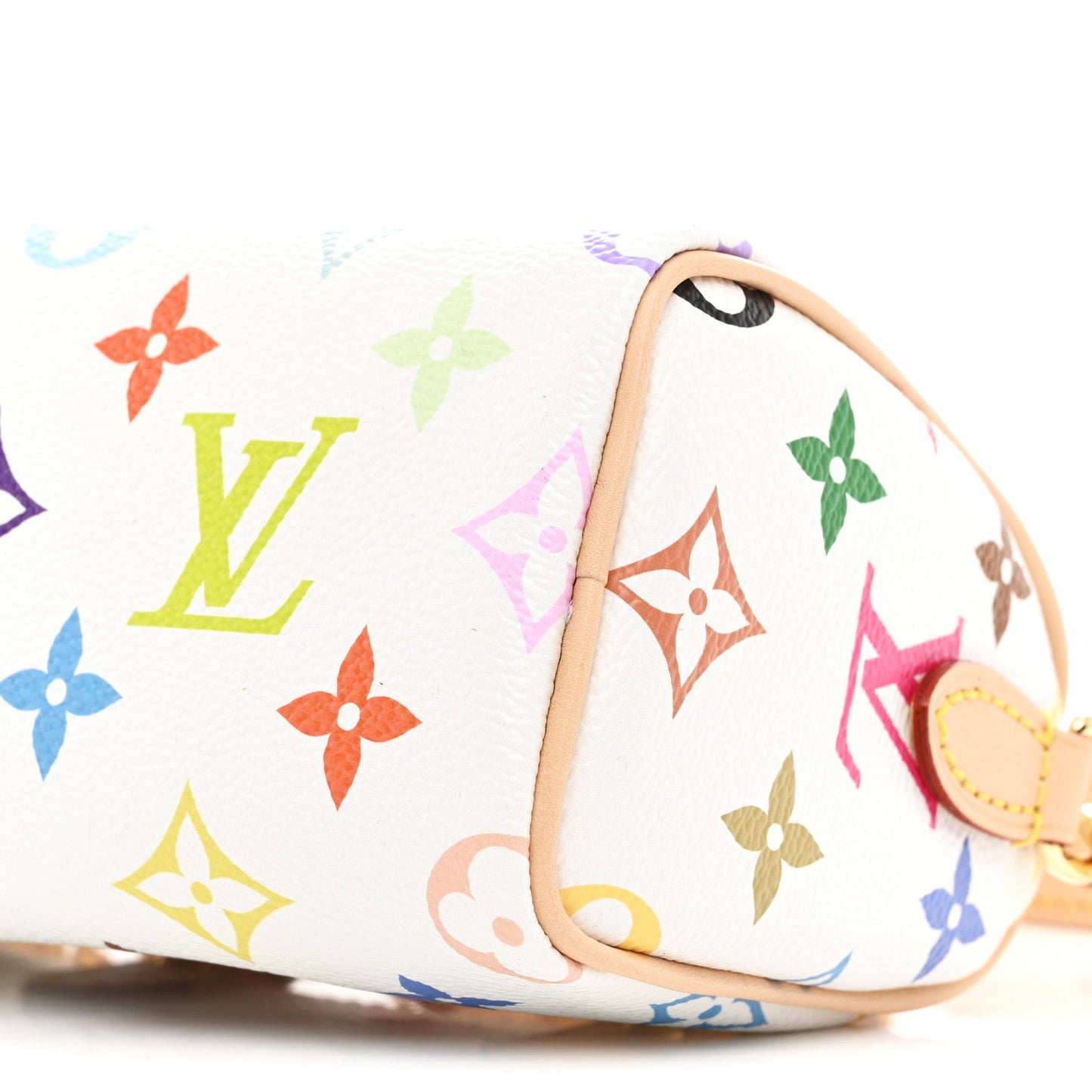 LV X TM Monogram Multicolor Nano Speedy White