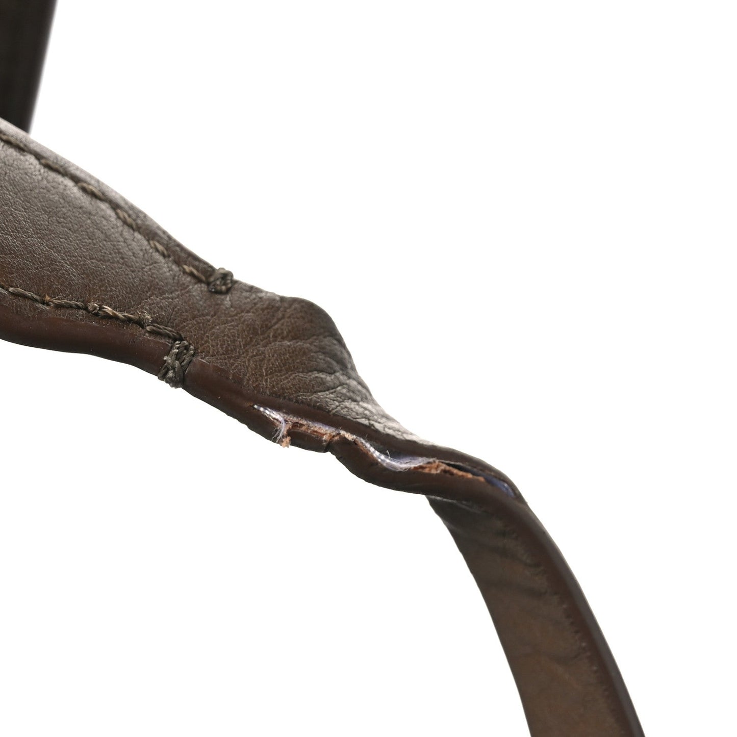 Goatskin XL Bourse Bag Brown Melange