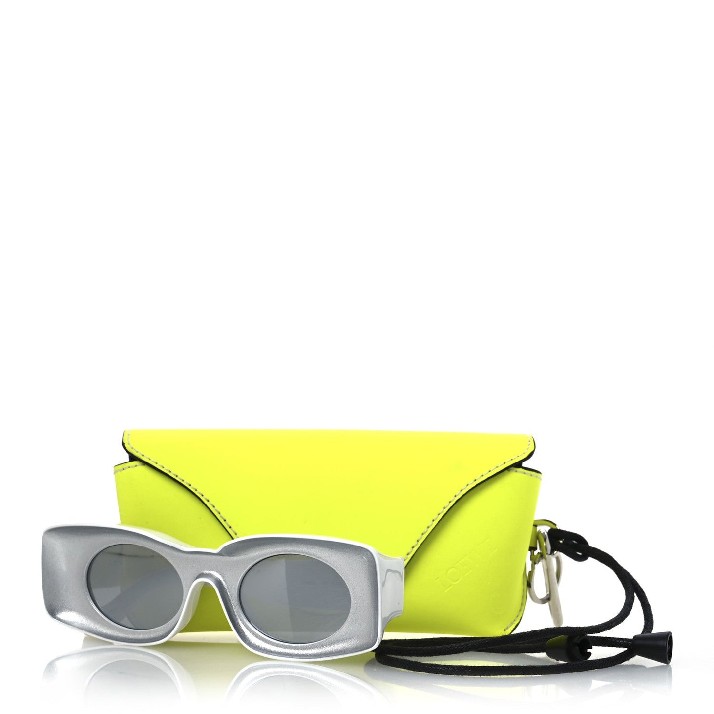 Acetate Sunglasses LW40033I Silver White