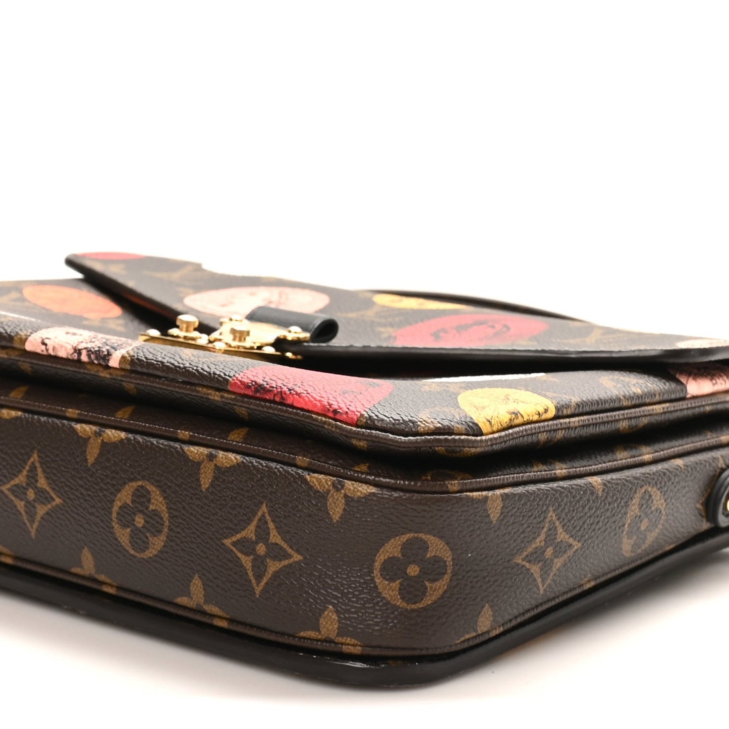 X FORNASETTI Monogram Cameo Pochette Metis