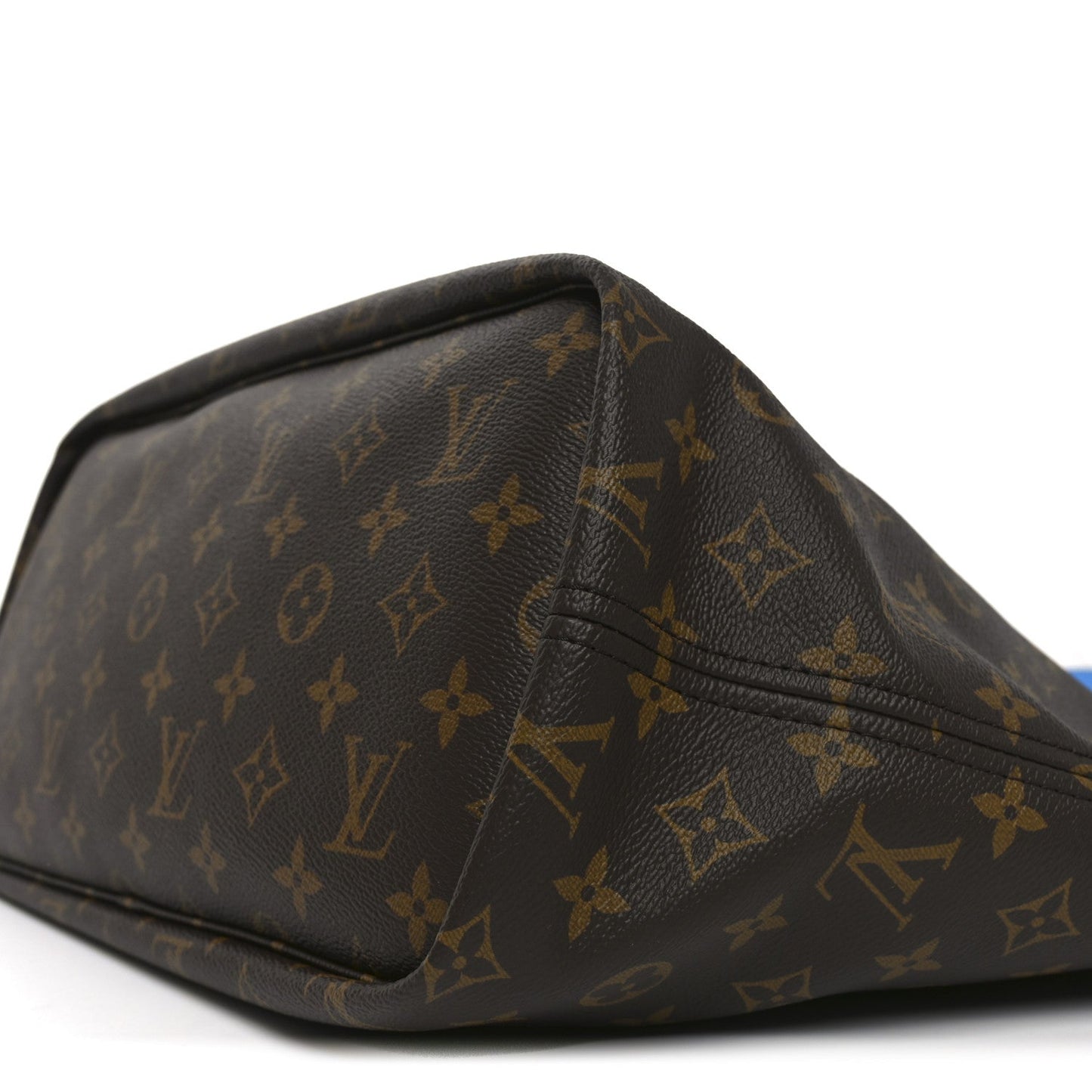 Monogram Inside Out Neverfull Bandouliere MM Gaston Blue