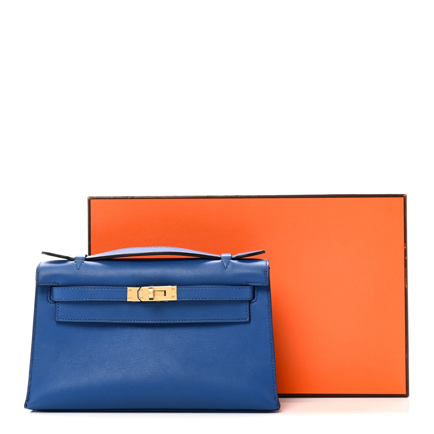 Swift Kelly Pochette Clutch Bleu France