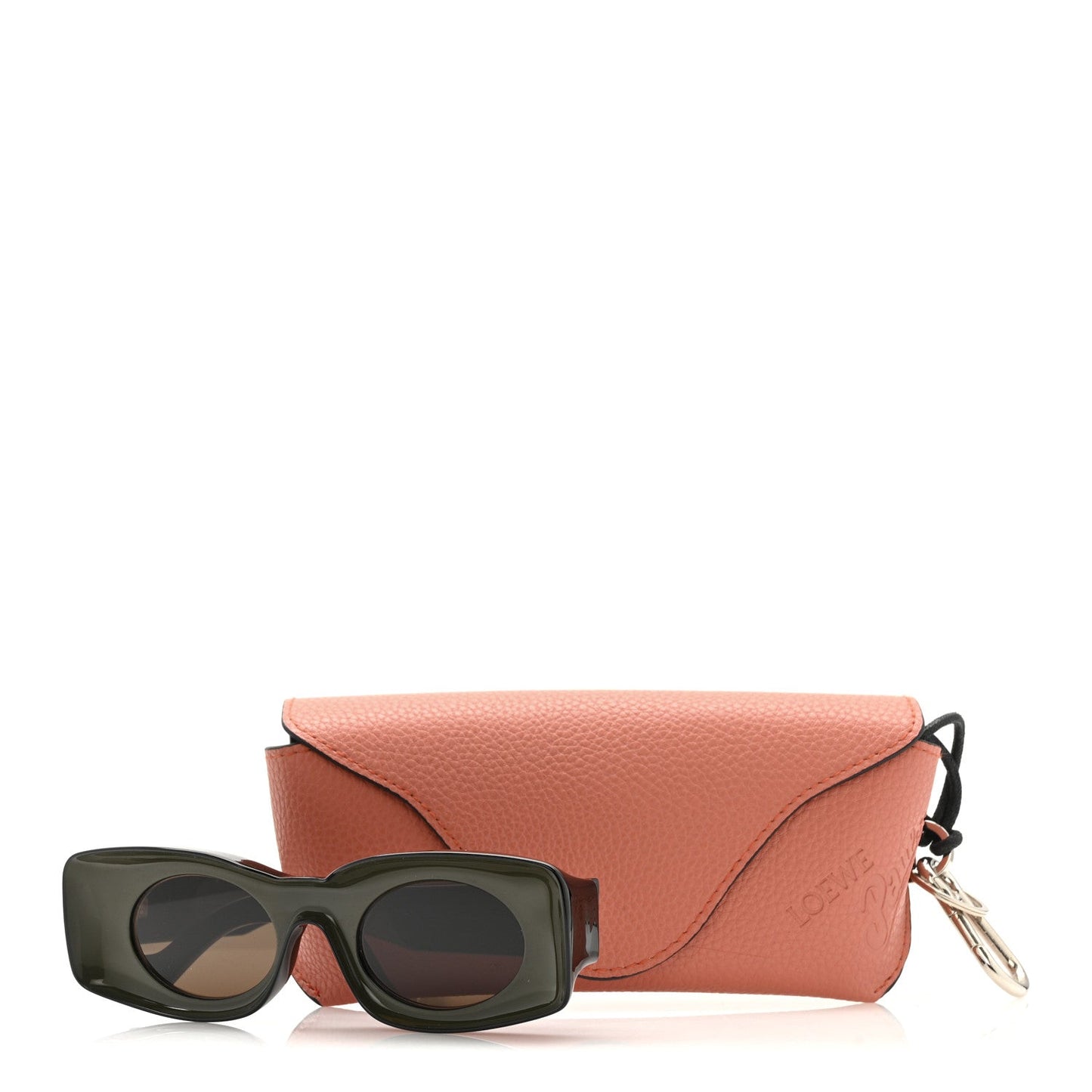 Acetate Paula's Ibiza Original Sunglasses LW40033I Black Green