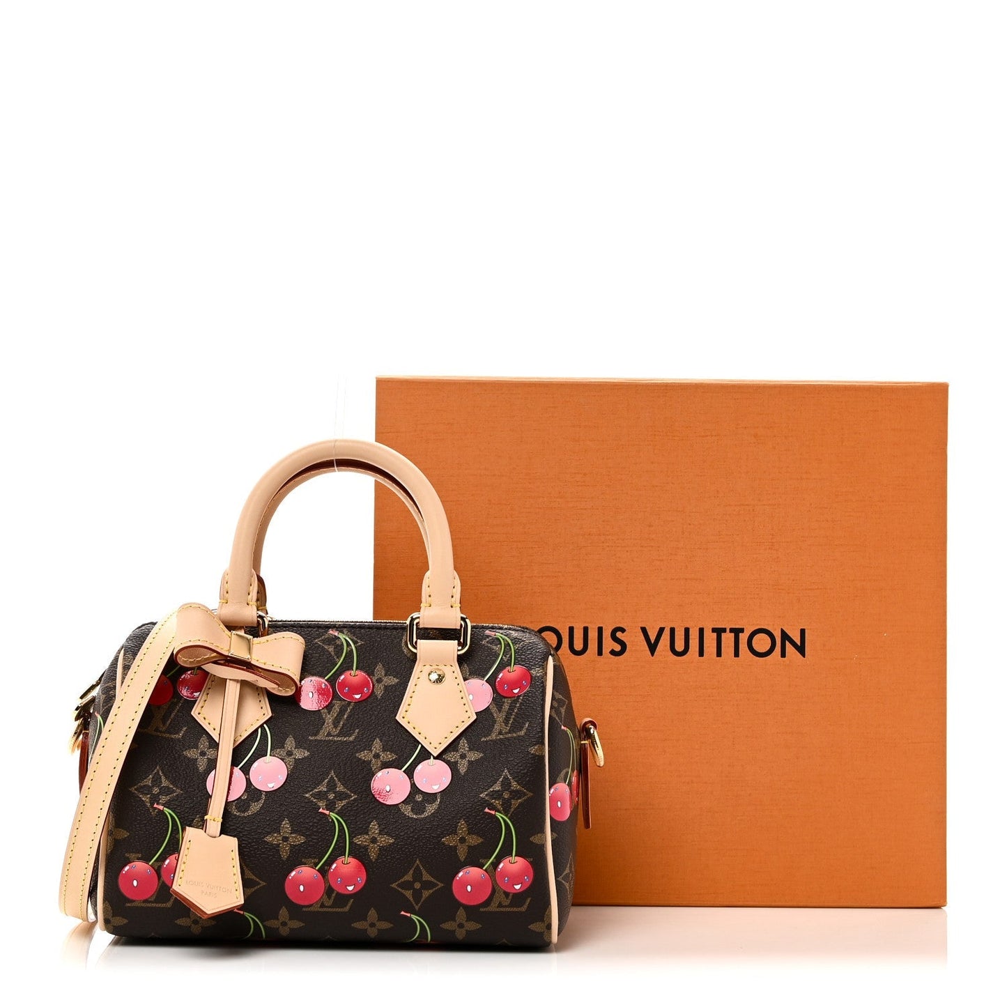 LV X TM Monogram Cerises Speedy Bandouliere 20