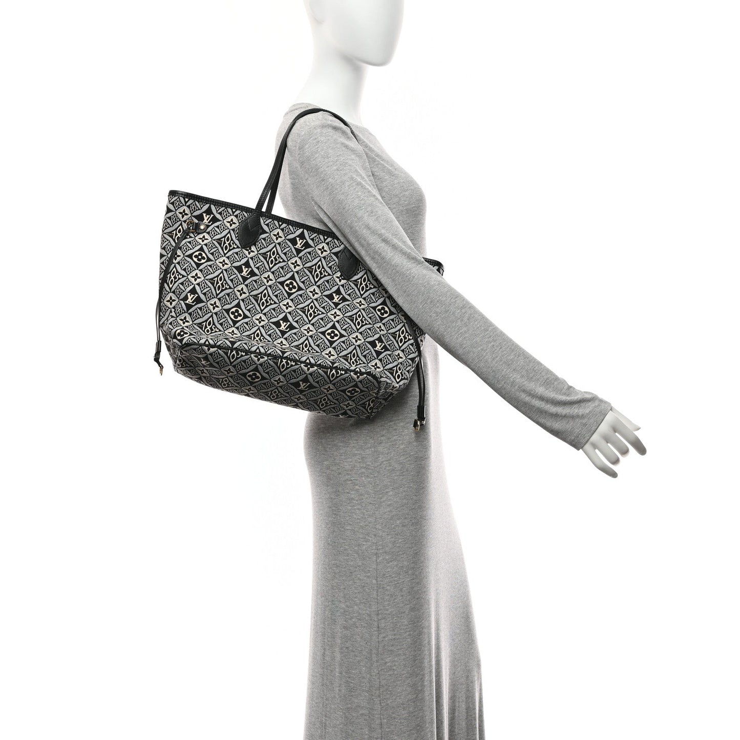 Jacquard Since 1854 Neverfull MM Grey