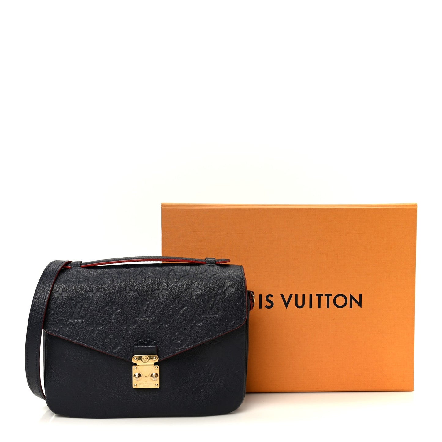 Empreinte Pochette Metis Marine Rouge