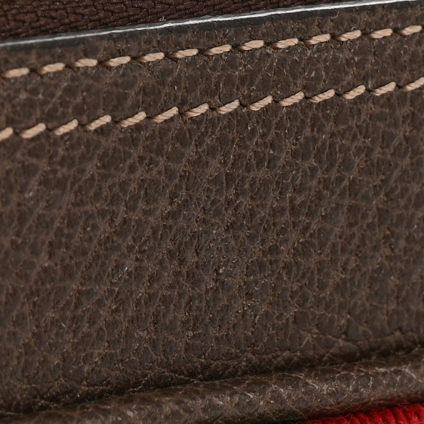GG Supreme Monogram Web Small Ophidia Shoulder Bag Brown