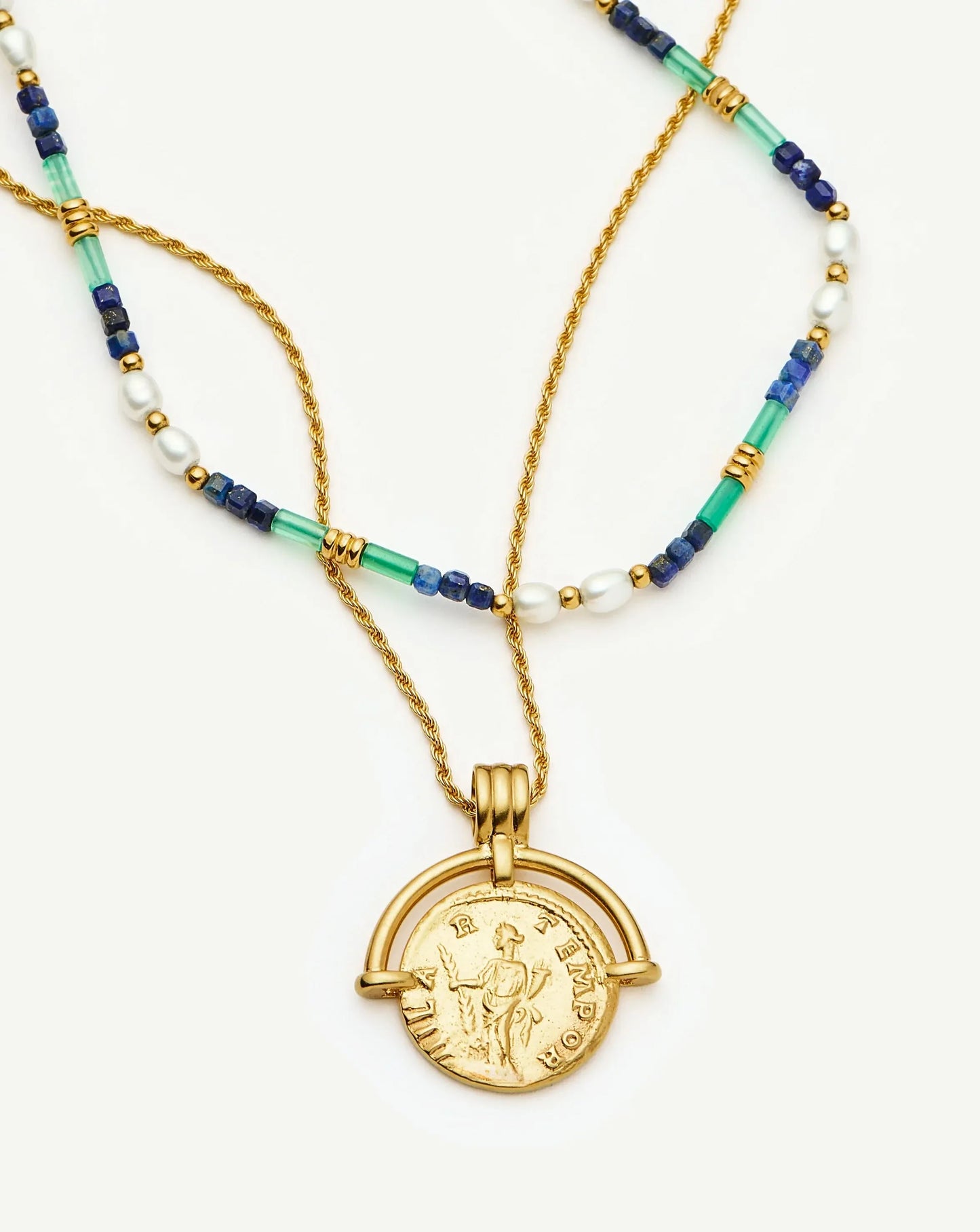 Just Add Color Necklace Set | 18k Gold Plated