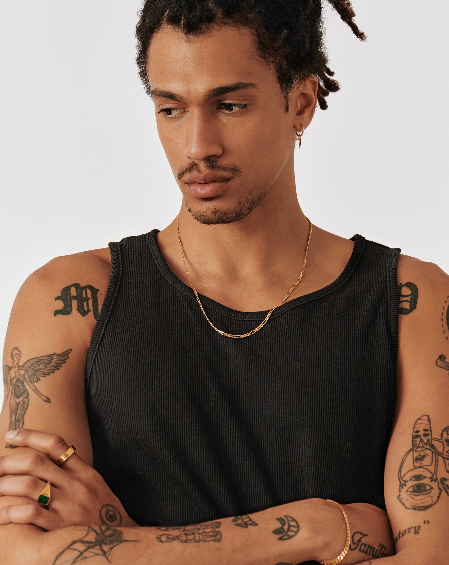 Mens Filia Curb Chain Necklace