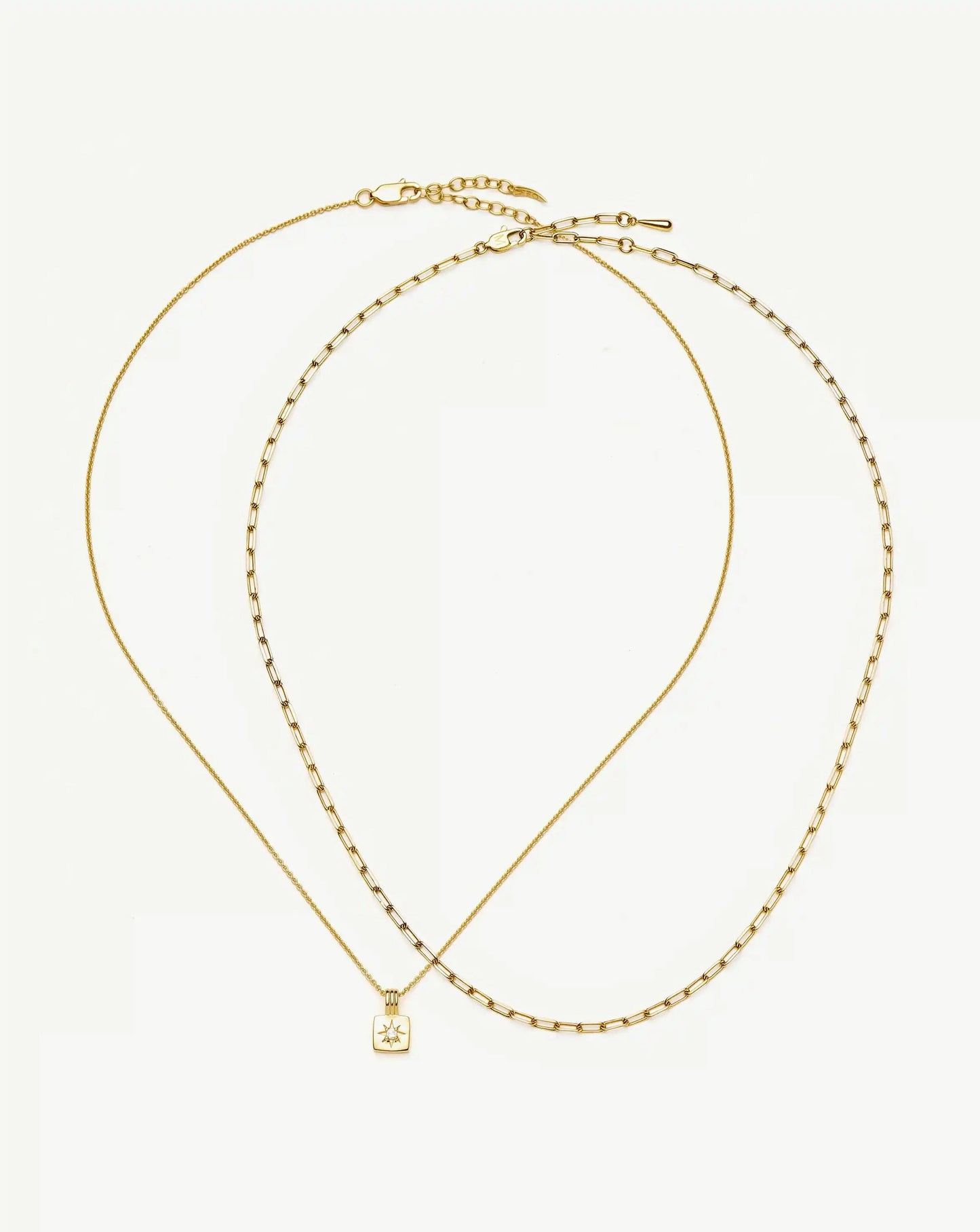 The Effortless Necklace Set | 18k Gold Plated