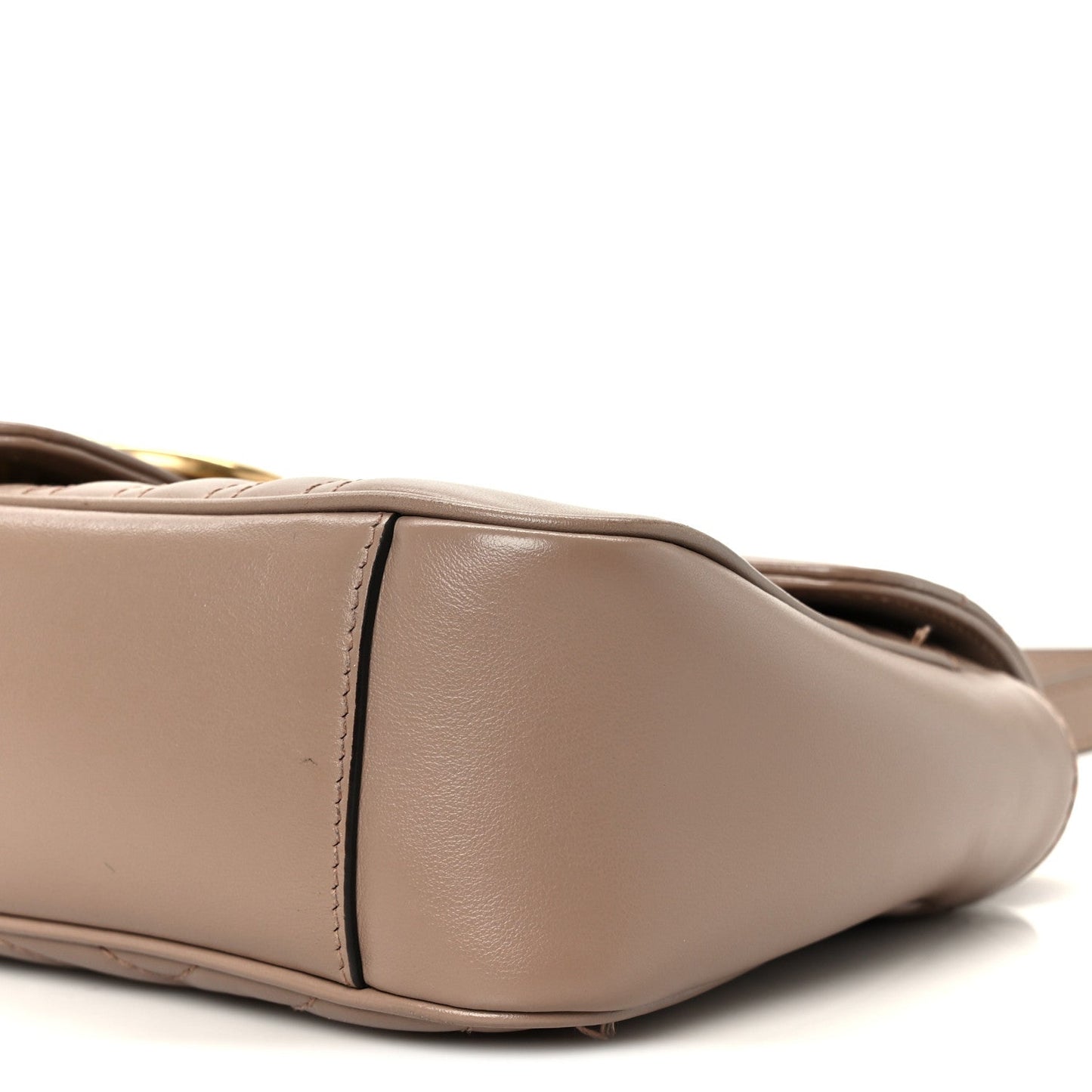 Calfskin Matelasse Small GG Marmont Shoulder Bag Porcelain Rose