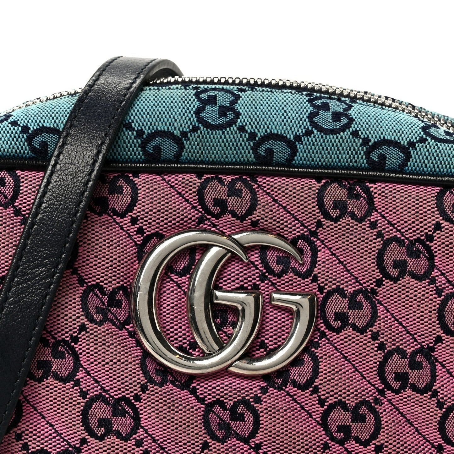 Monogram Multicolor Matelasse Diagonal Small GG Marmont Chain Shoulder Bag Pink Blue Green Red Light Blue
