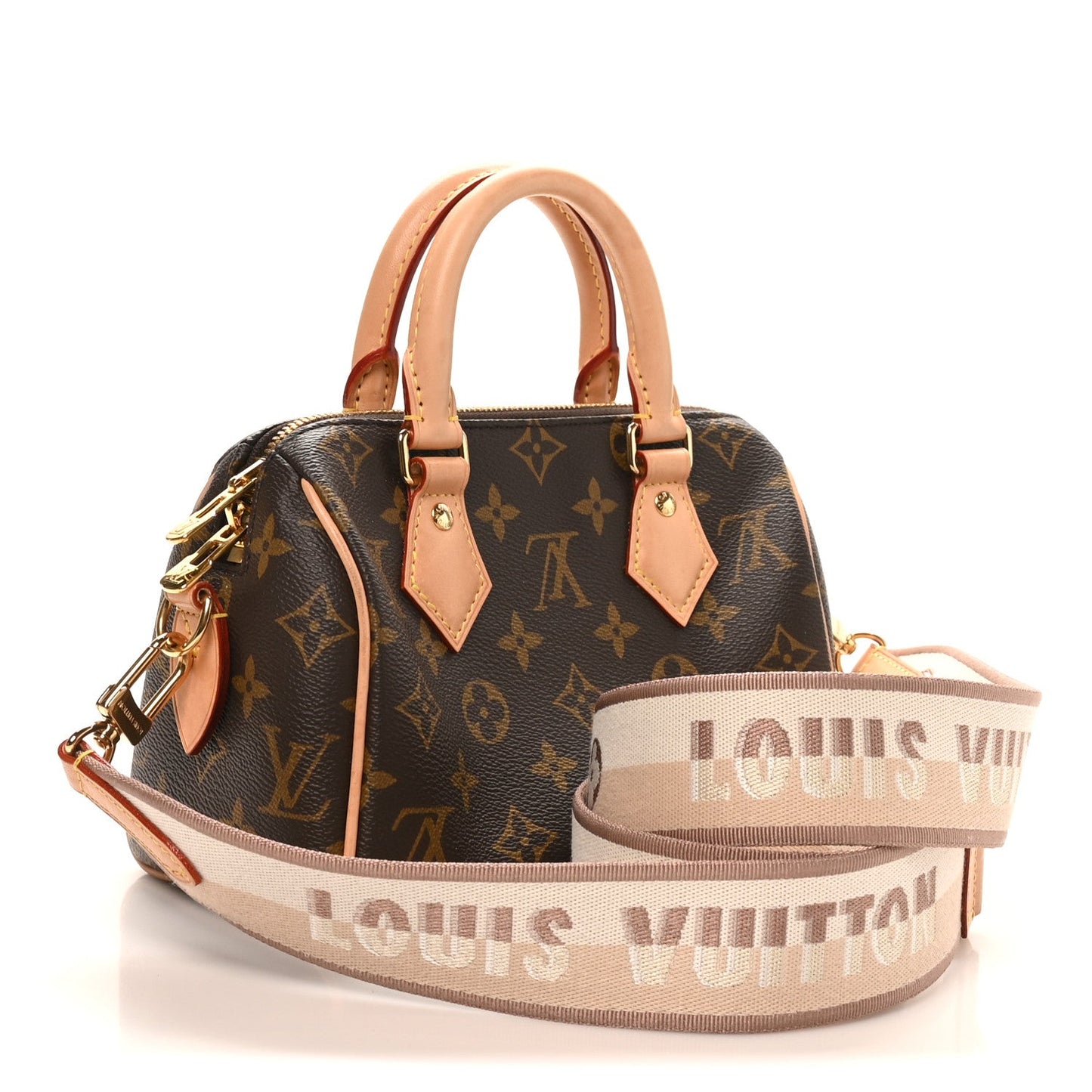 Monogram Speedy Bandouliere 20 Beige