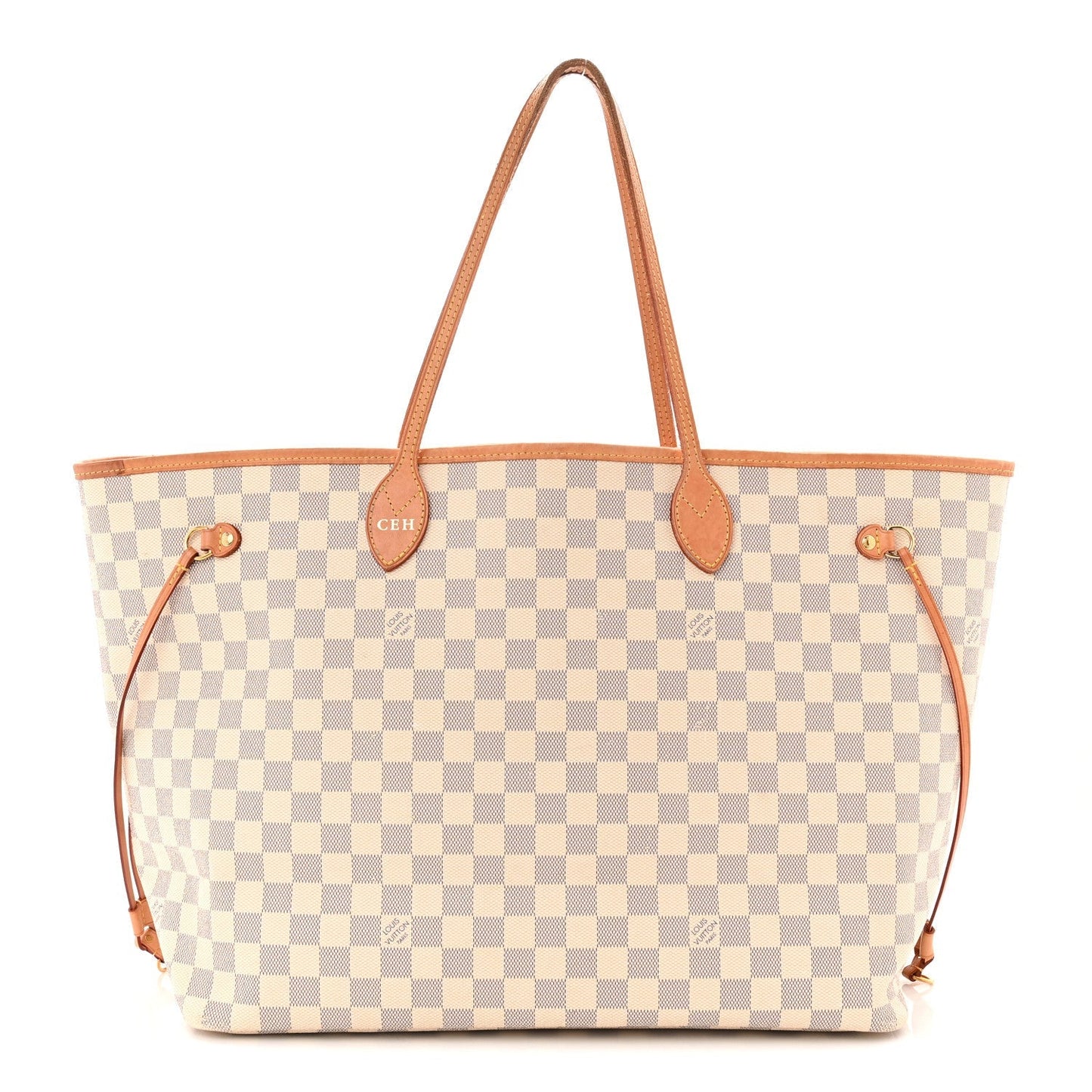 Damier Azur Neo Neverfull GM Rose Ballerine